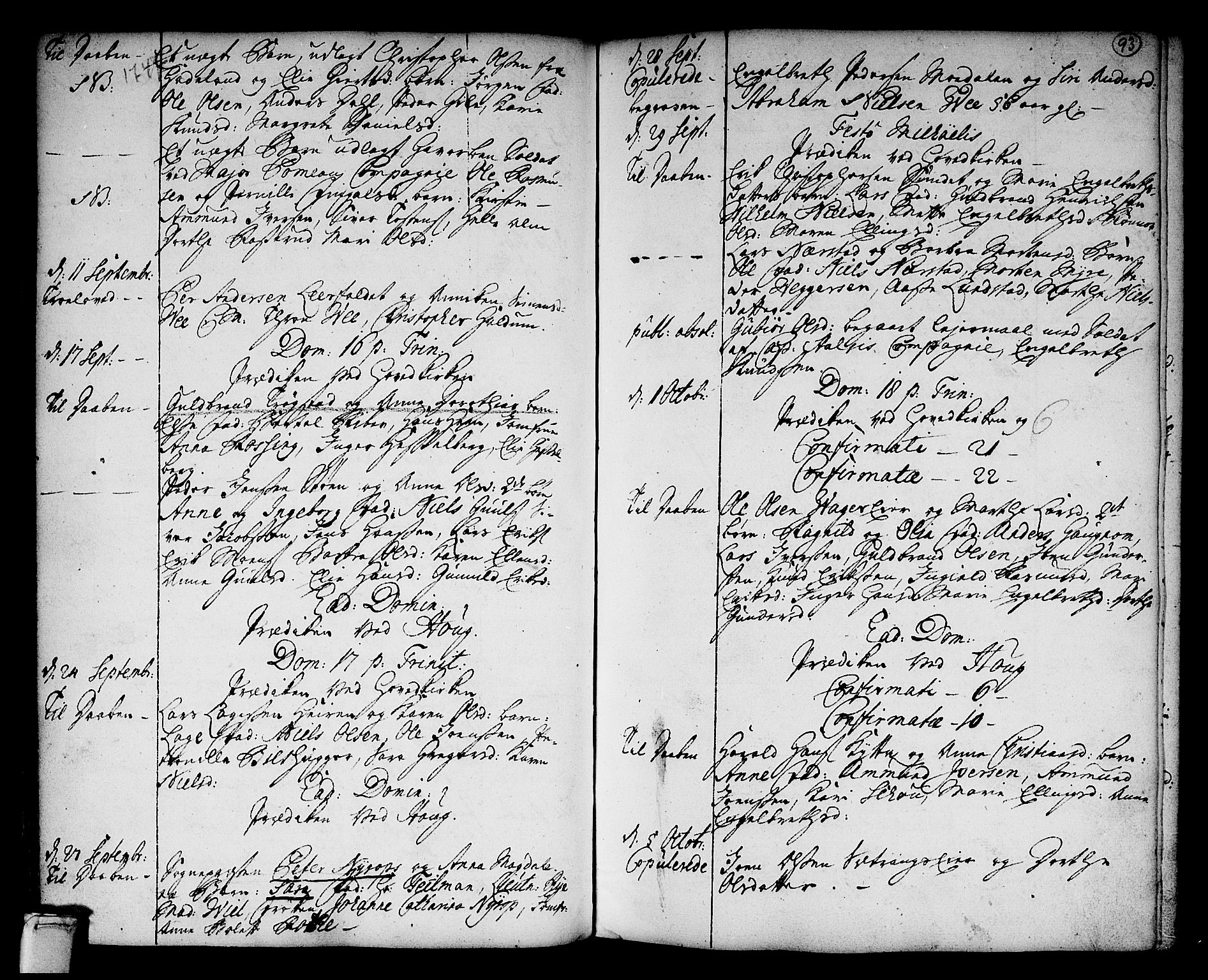 Norderhov kirkebøker, AV/SAKO-A-237/F/Fa/L0003a: Parish register (official) no. 3, 1740-1757, p. 93