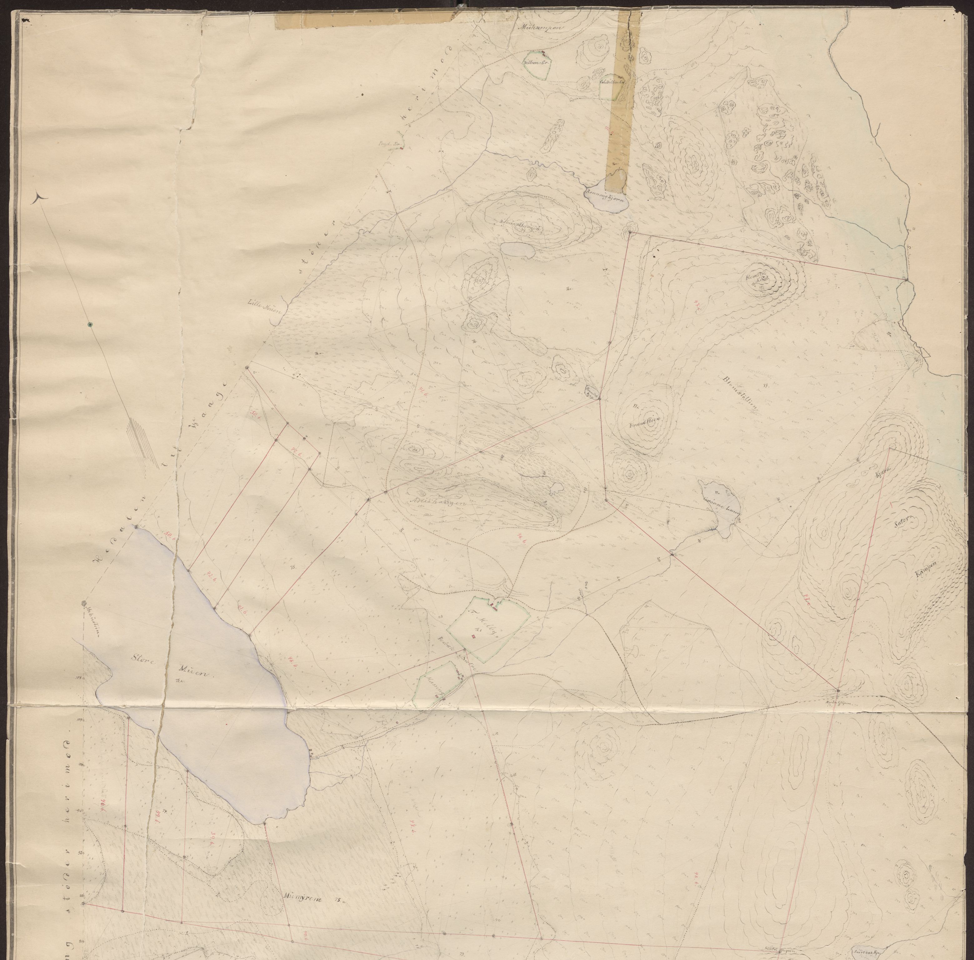 Jordskifteverkets kartarkiv, AV/RA-S-3929/T, 1859-1988, p. 276
