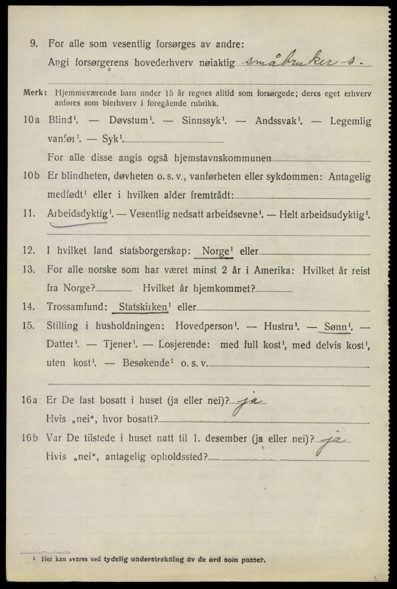 SAO, 1920 census for Trøgstad, 1920, p. 8751