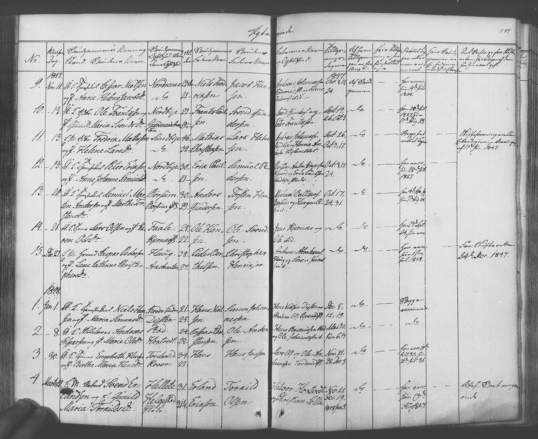 Ås prestekontor Kirkebøker, AV/SAO-A-10894/F/Fa/L0006: Parish register (official) no. I 6, 1841-1853, p. 346-347