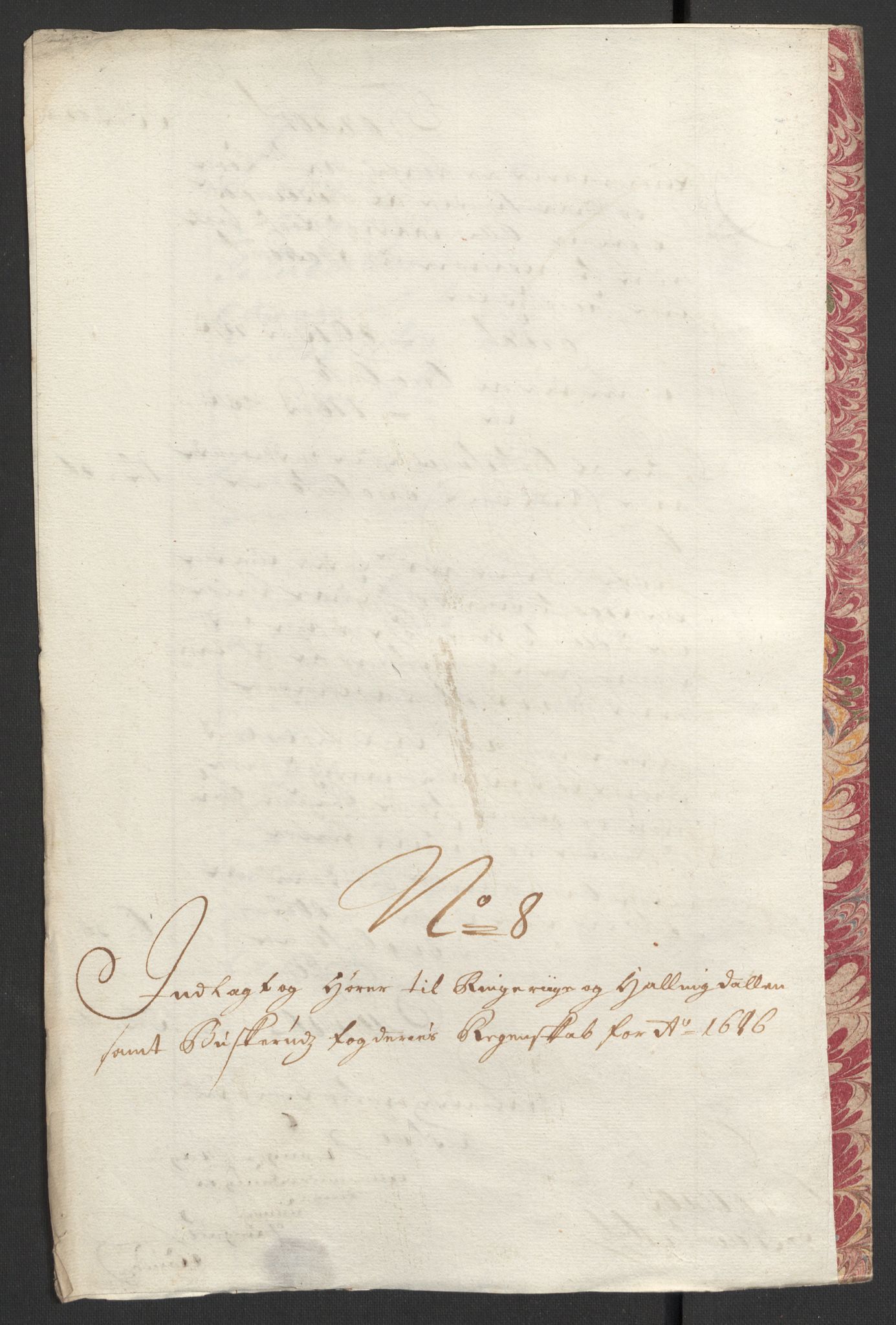 Rentekammeret inntil 1814, Reviderte regnskaper, Fogderegnskap, RA/EA-4092/R22/L1453: Fogderegnskap Ringerike, Hallingdal og Buskerud, 1696, p. 260