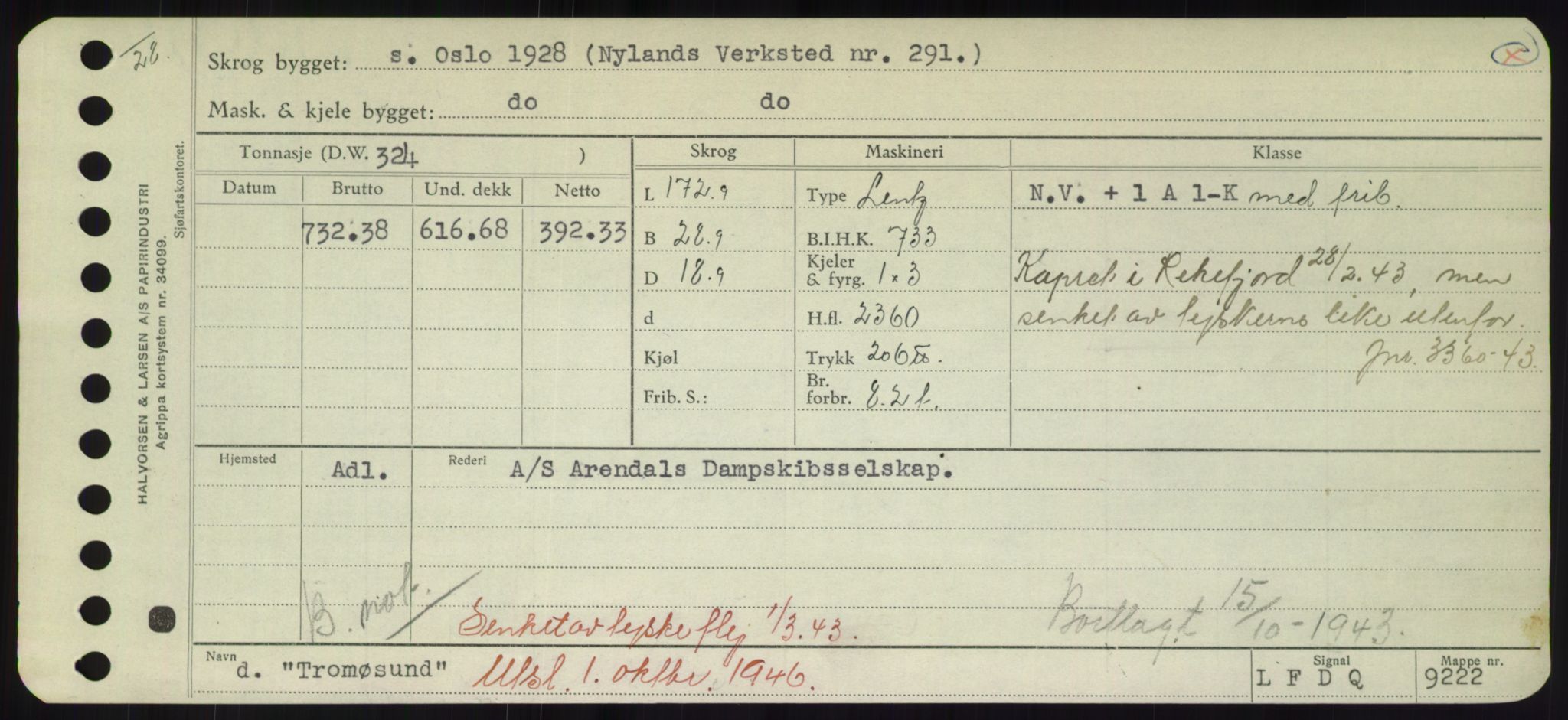 Sjøfartsdirektoratet med forløpere, Skipsmålingen, RA/S-1627/H/Hd/L0039: Fartøy, Ti-Tø, p. 651