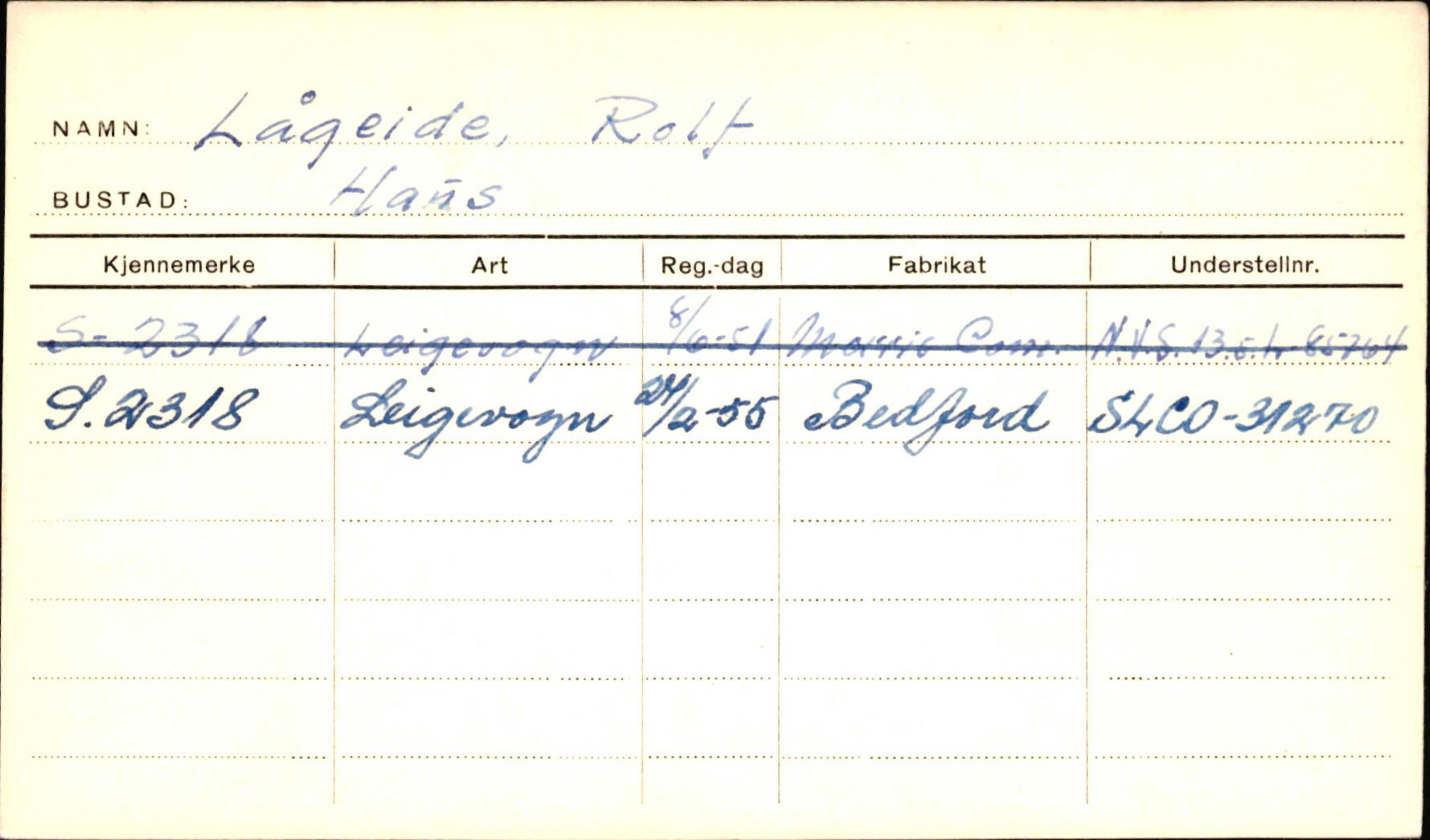 Statens vegvesen, Sogn og Fjordane vegkontor, AV/SAB-A-5301/4/F/L0001B: Eigarregister Fjordane til 1.6.1961, 1930-1961, p. 768