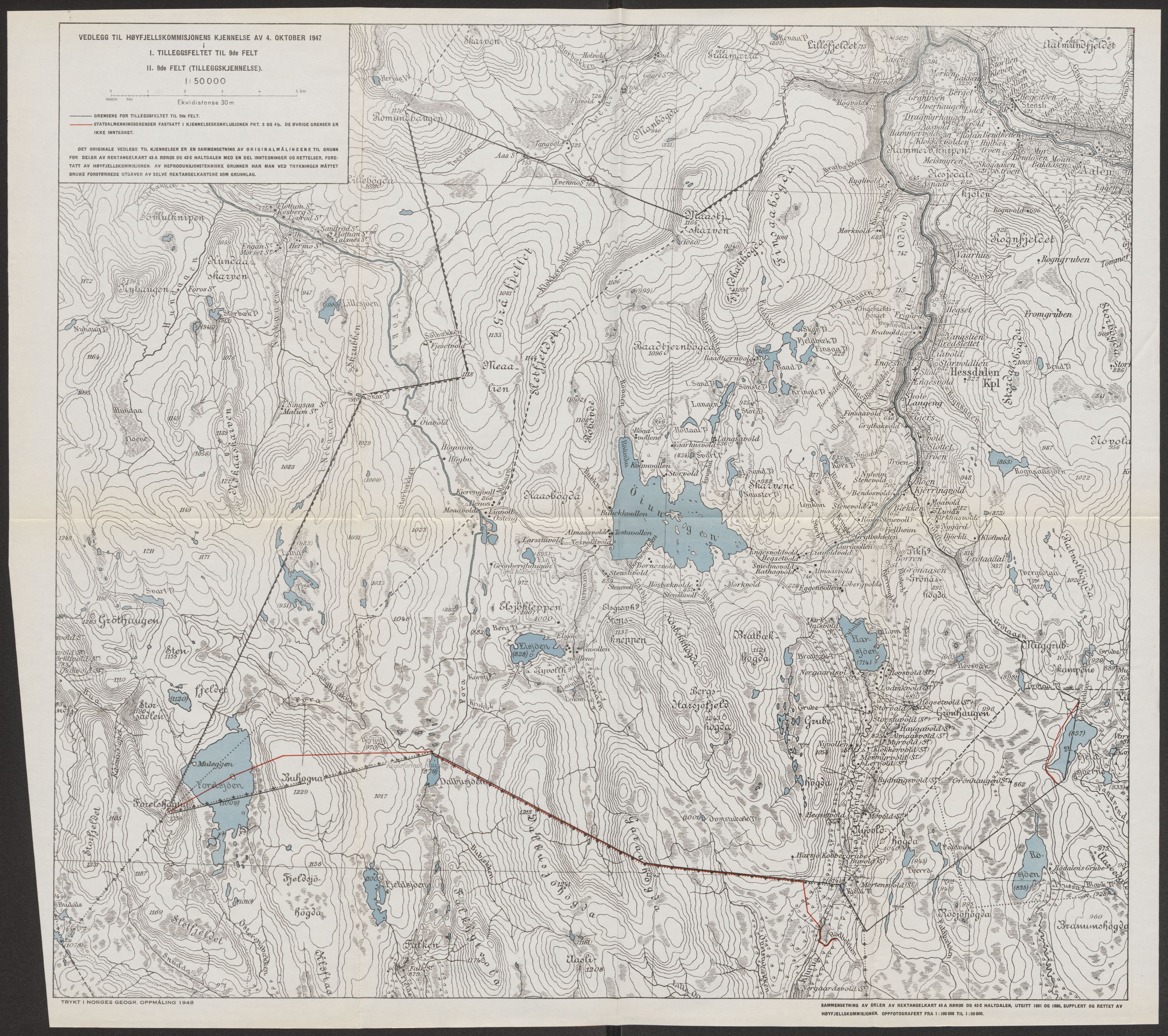 Høyfjellskommisjonen, AV/RA-S-1546/X/Xa/L0001: Nr. 1-33, 1909-1953, p. 5034