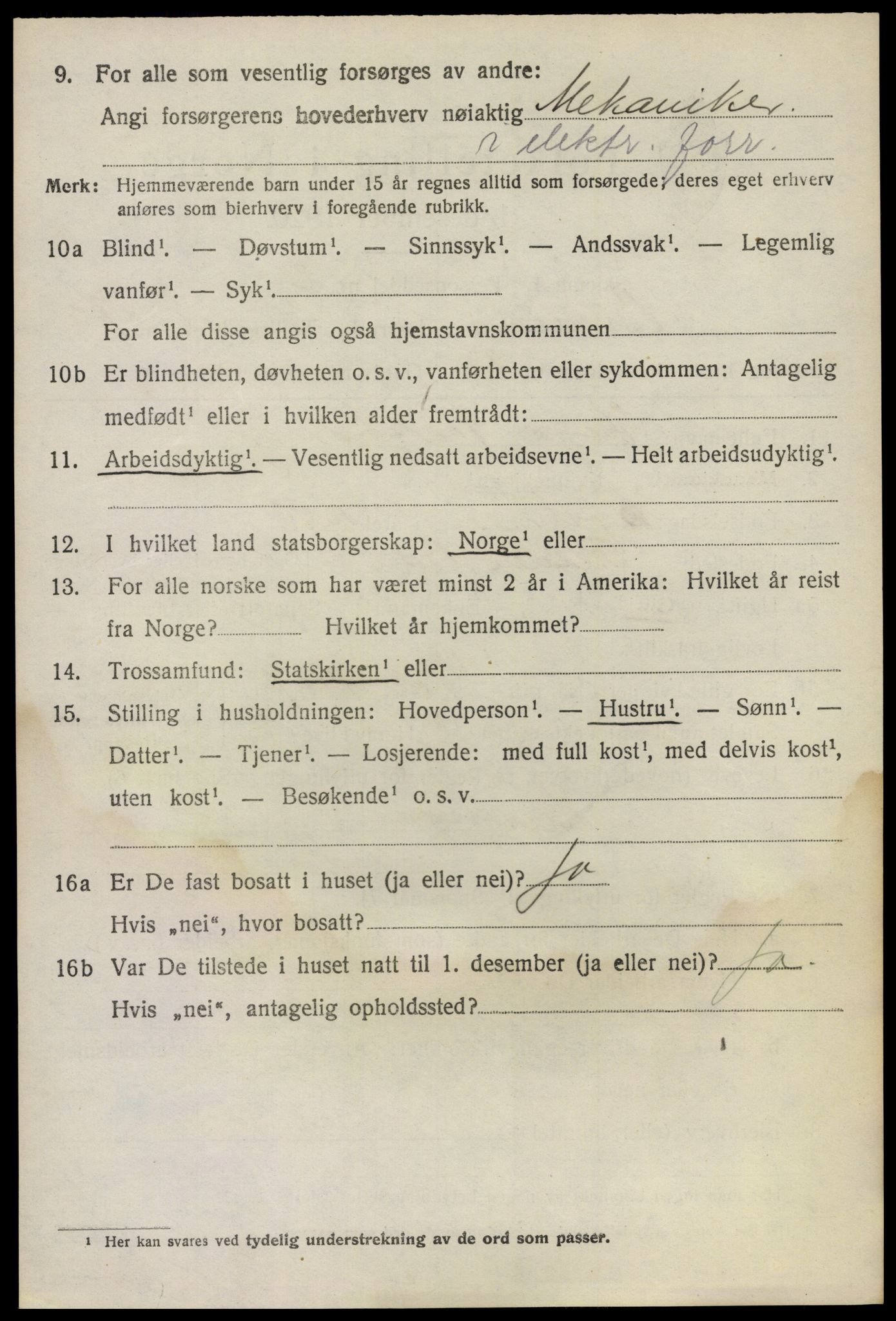 SAO, 1920 census for Bærum, 1920, p. 16353