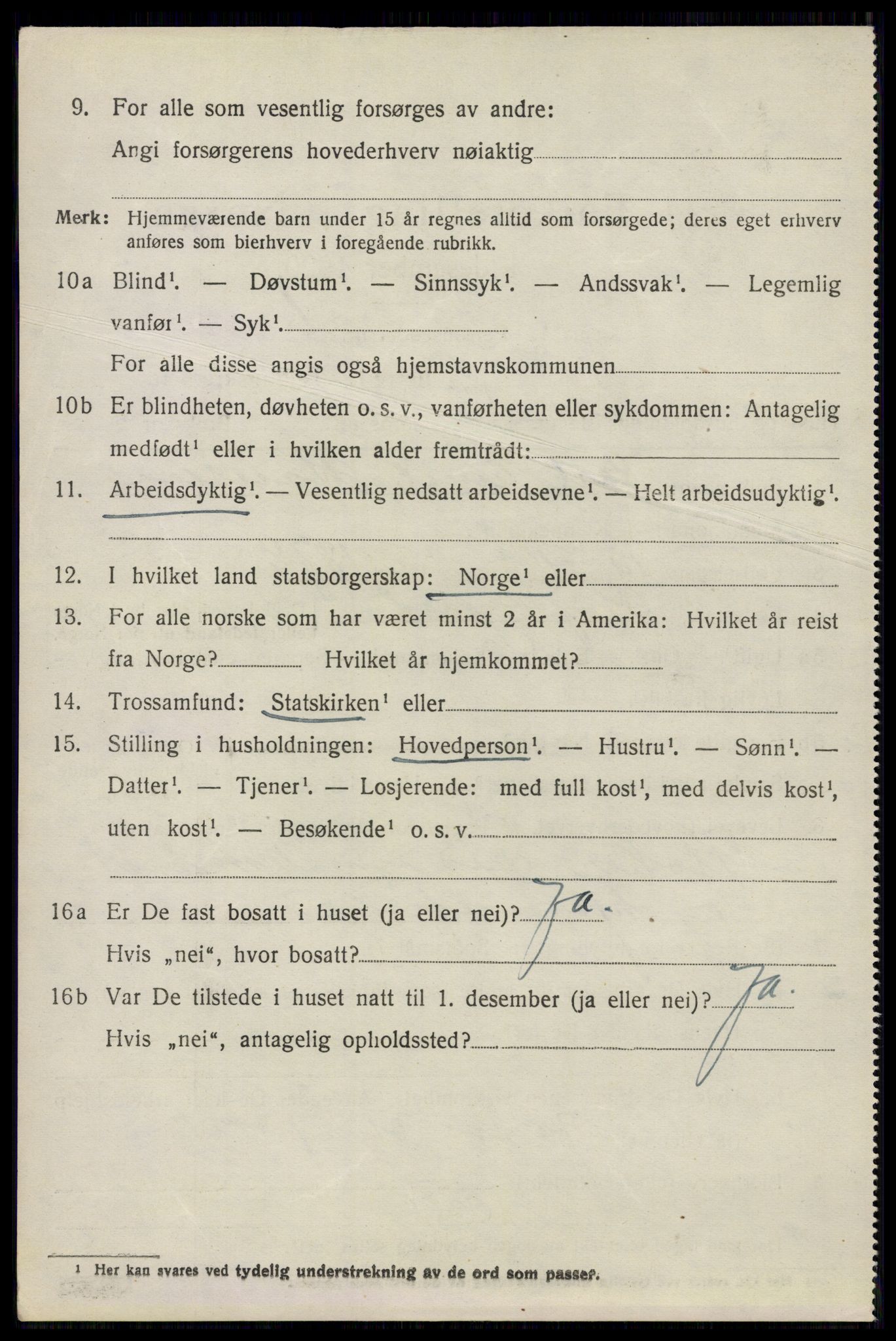 SAO, 1920 census for Oppegård, 1920, p. 1826