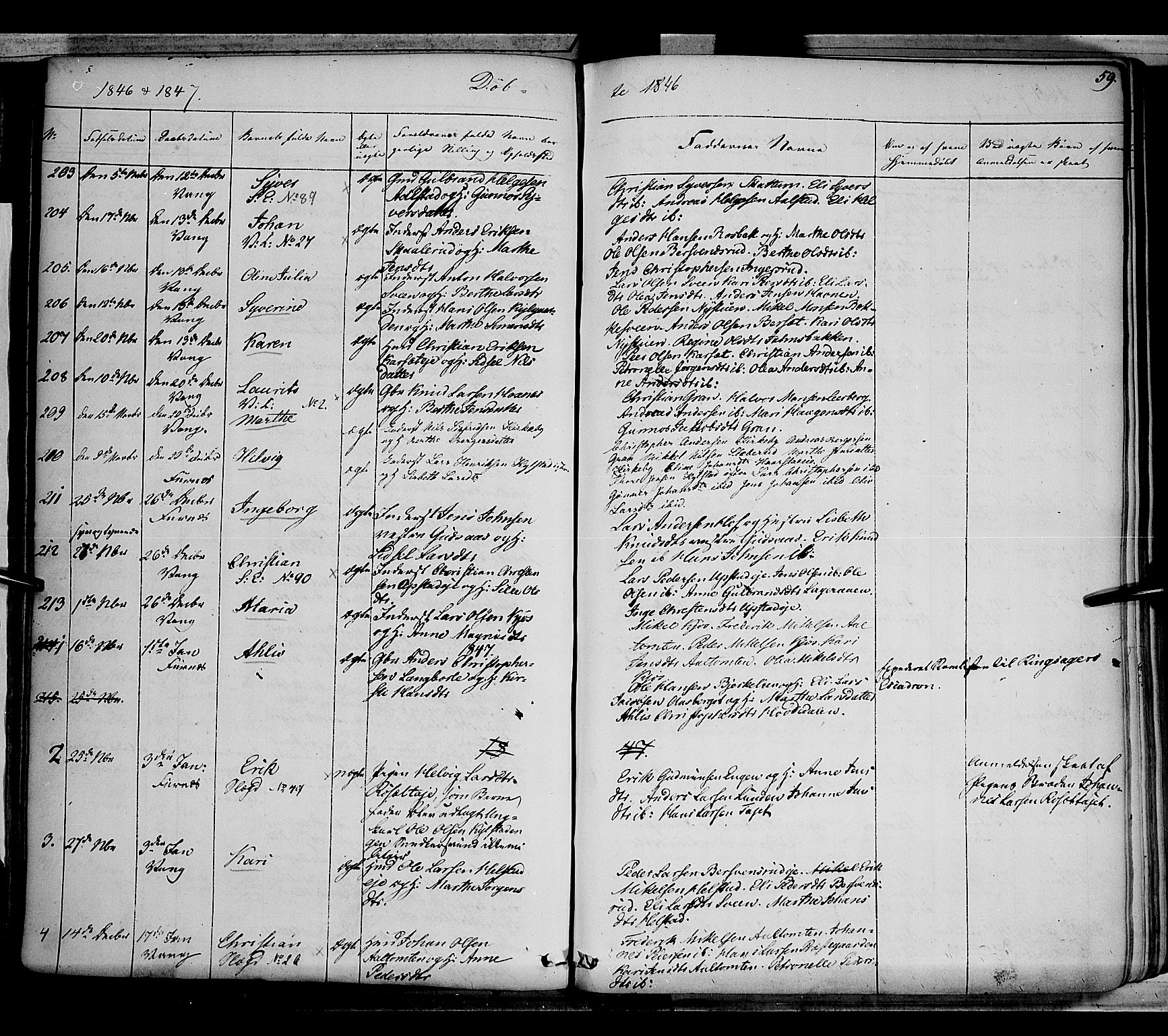 Vang prestekontor, Hedmark, AV/SAH-PREST-008/H/Ha/Haa/L0010: Parish register (official) no. 10, 1841-1855, p. 59