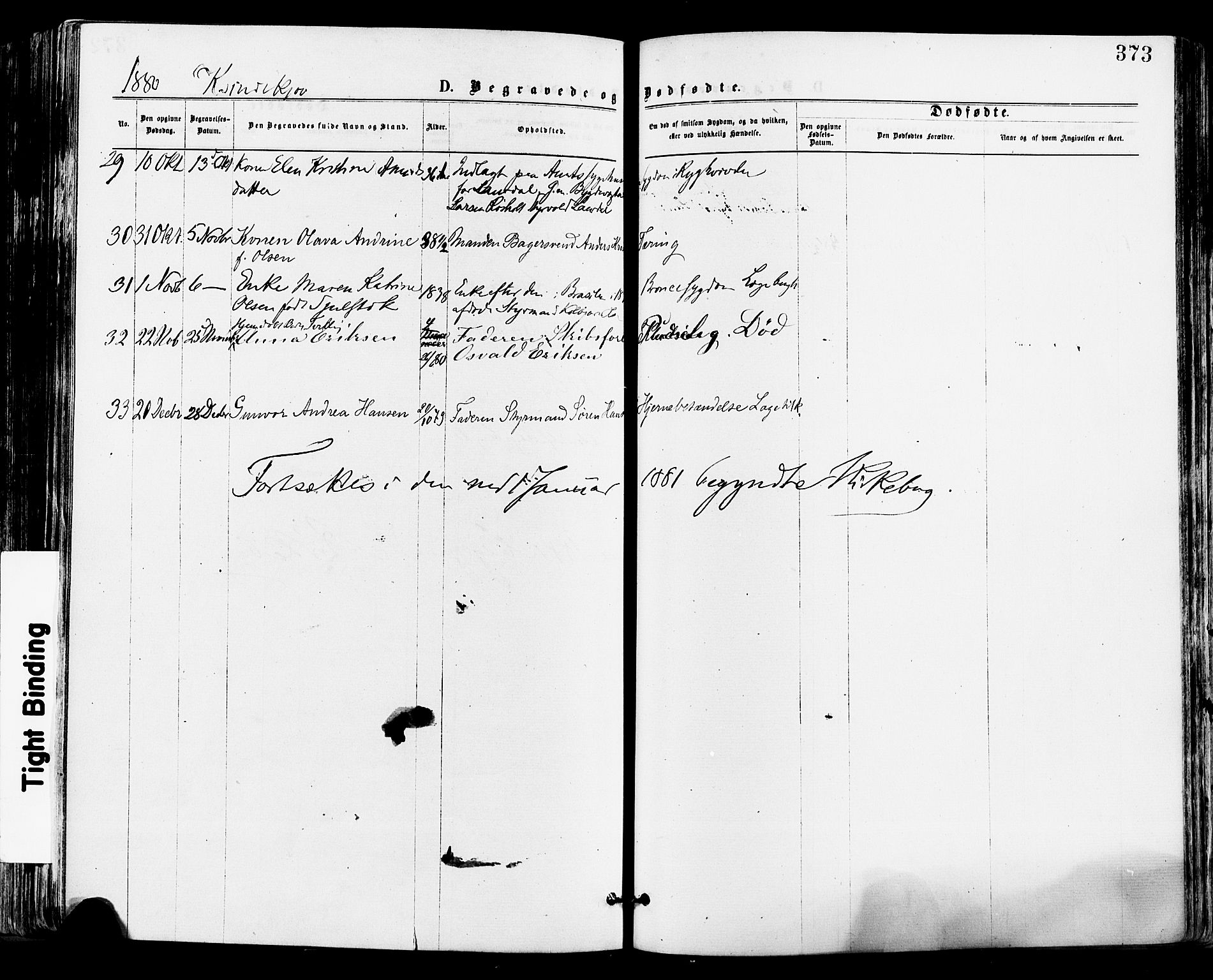 Tønsberg kirkebøker, AV/SAKO-A-330/F/Fa/L0010: Parish register (official) no. I 10, 1874-1880, p. 373