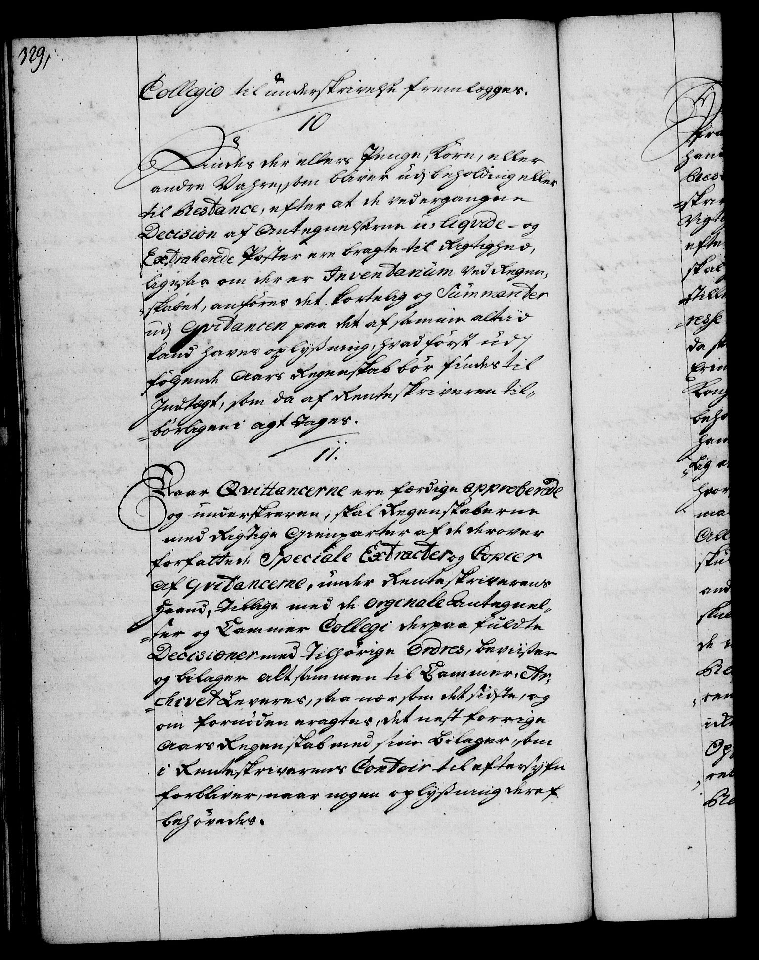 Rentekammeret, Kammerkanselliet, AV/RA-EA-3111/G/Gg/Ggi/L0002: Norsk instruksjonsprotokoll med register (merket RK 53.35), 1729-1751, p. 329