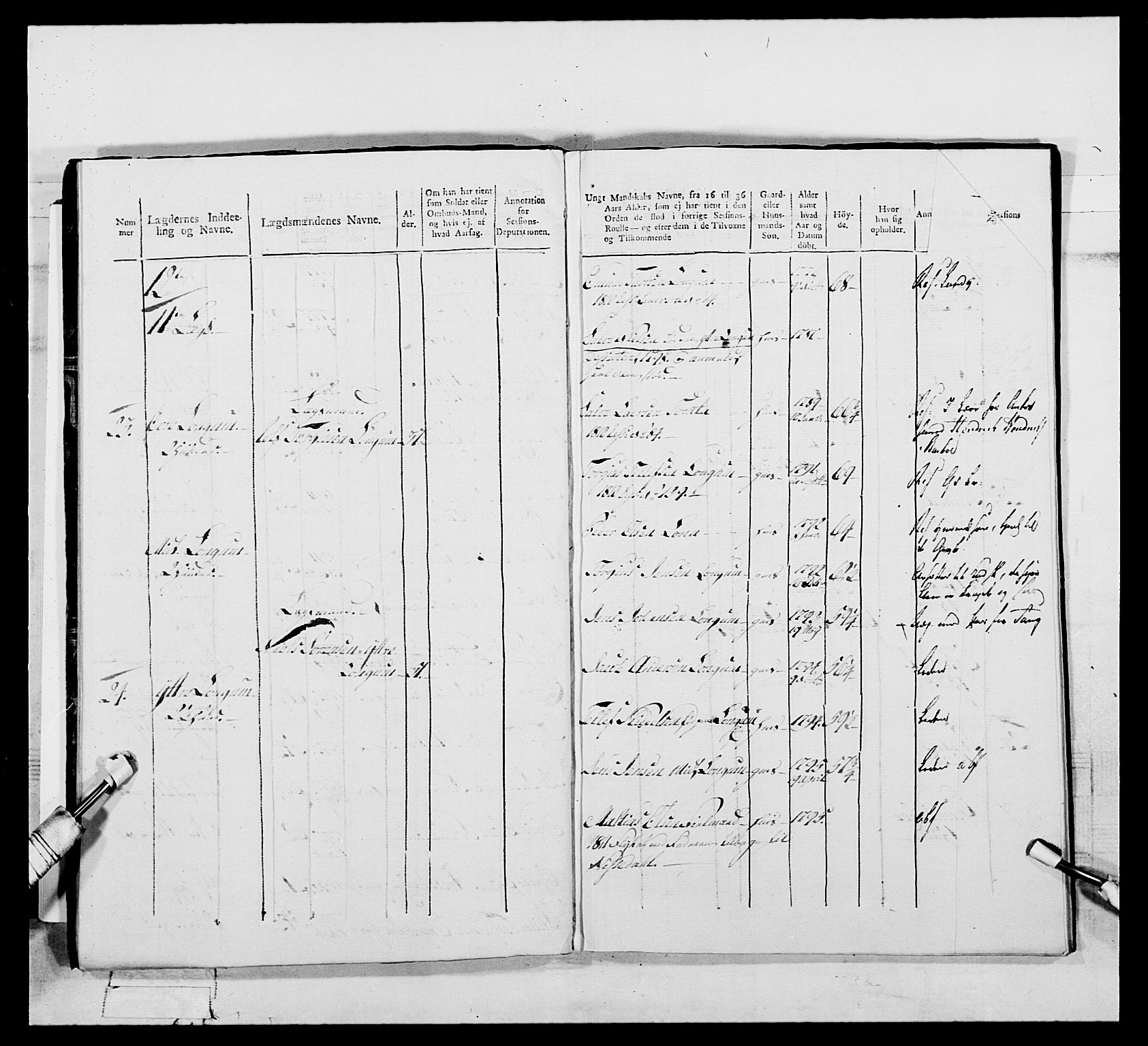 Generalitets- og kommissariatskollegiet, Det kongelige norske kommissariatskollegium, AV/RA-EA-5420/E/Eh/L0112: Vesterlenske nasjonale infanteriregiment, 1812, p. 185