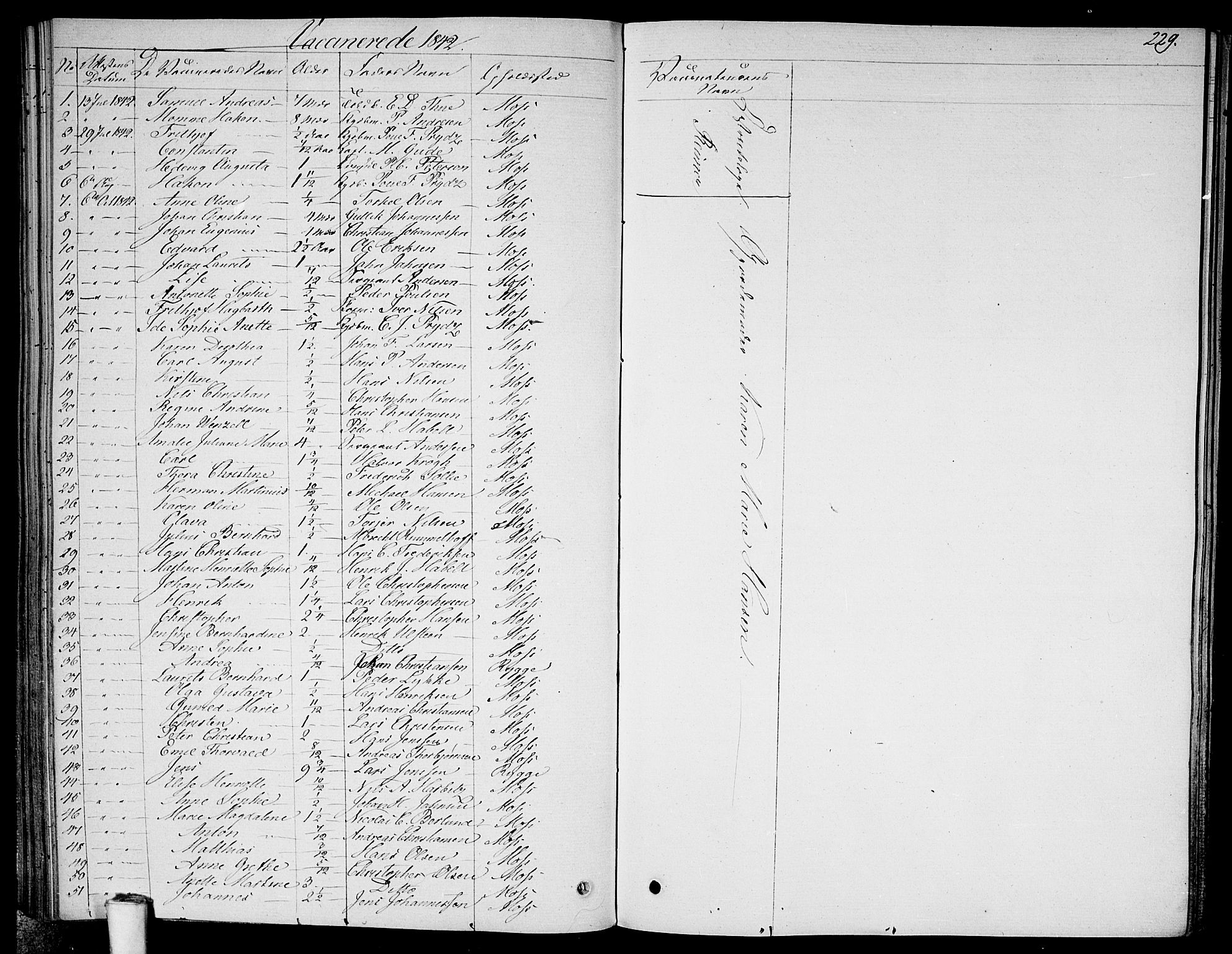 Moss prestekontor Kirkebøker, AV/SAO-A-2003/F/Fa/L0006: Parish register (official) no. I 6, 1829-1844, p. 229