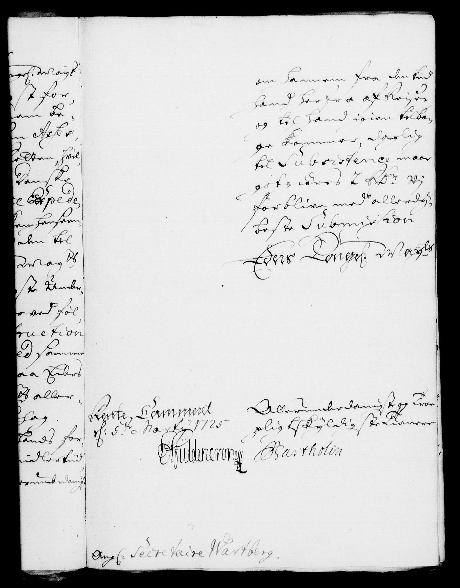 Rentekammeret, Kammerkanselliet, AV/RA-EA-3111/G/Gf/Gfa/L0008: Norsk relasjons- og resolusjonsprotokoll (merket RK 52.8), 1725, p. 213