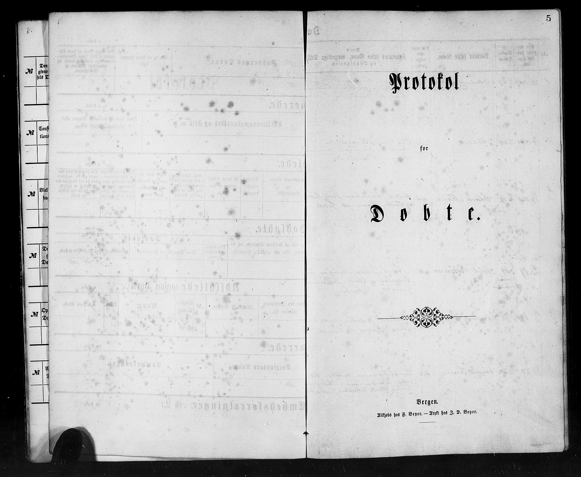 Den norske sjømannsmisjon i utlandet/Antwerpen, SAB/SAB/PA-0105/H/Ha/L0001: Parish register (official) no. A 1, 1865-1887, p. 5