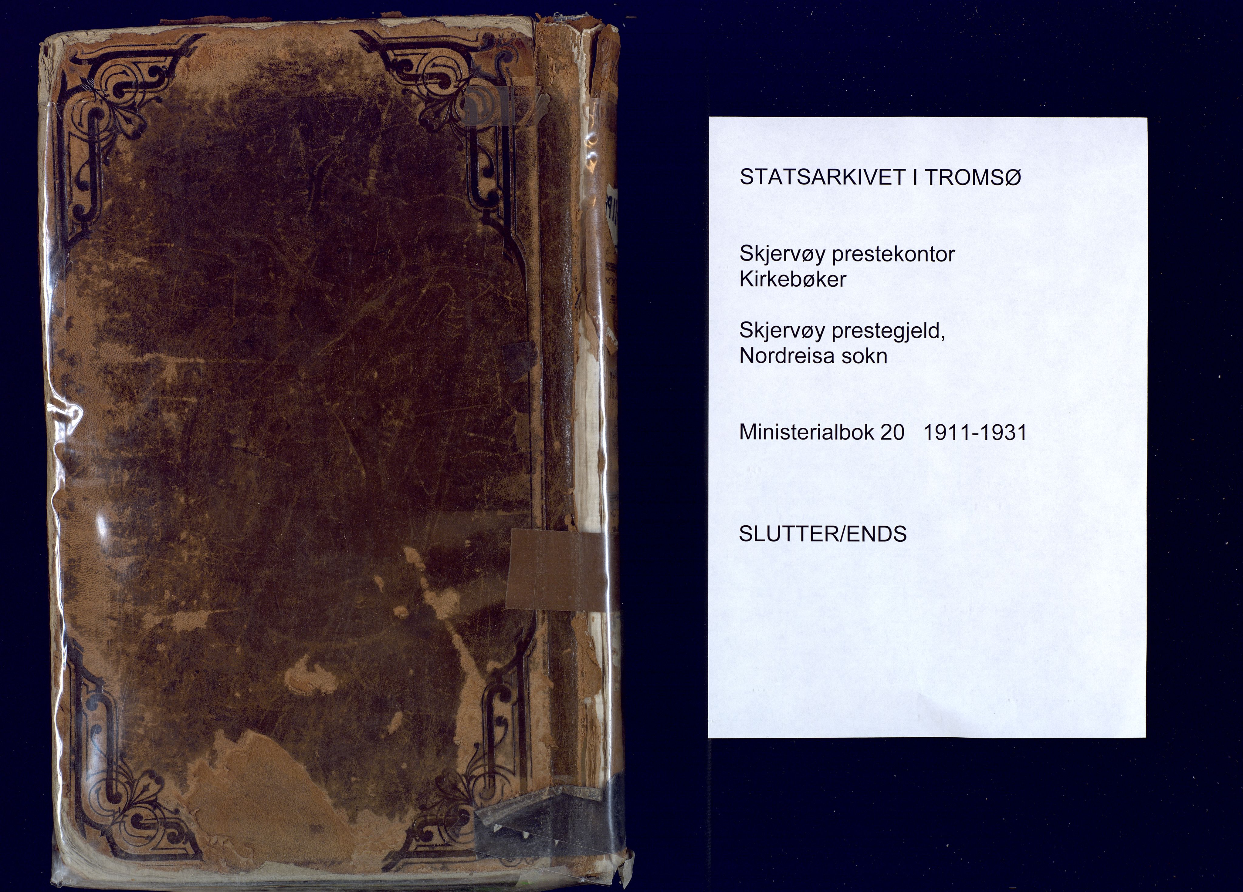 Skjervøy sokneprestkontor, SATØ/S-1300/H/Ha/Haa: Parish register (official) no. 20, 1911-1931