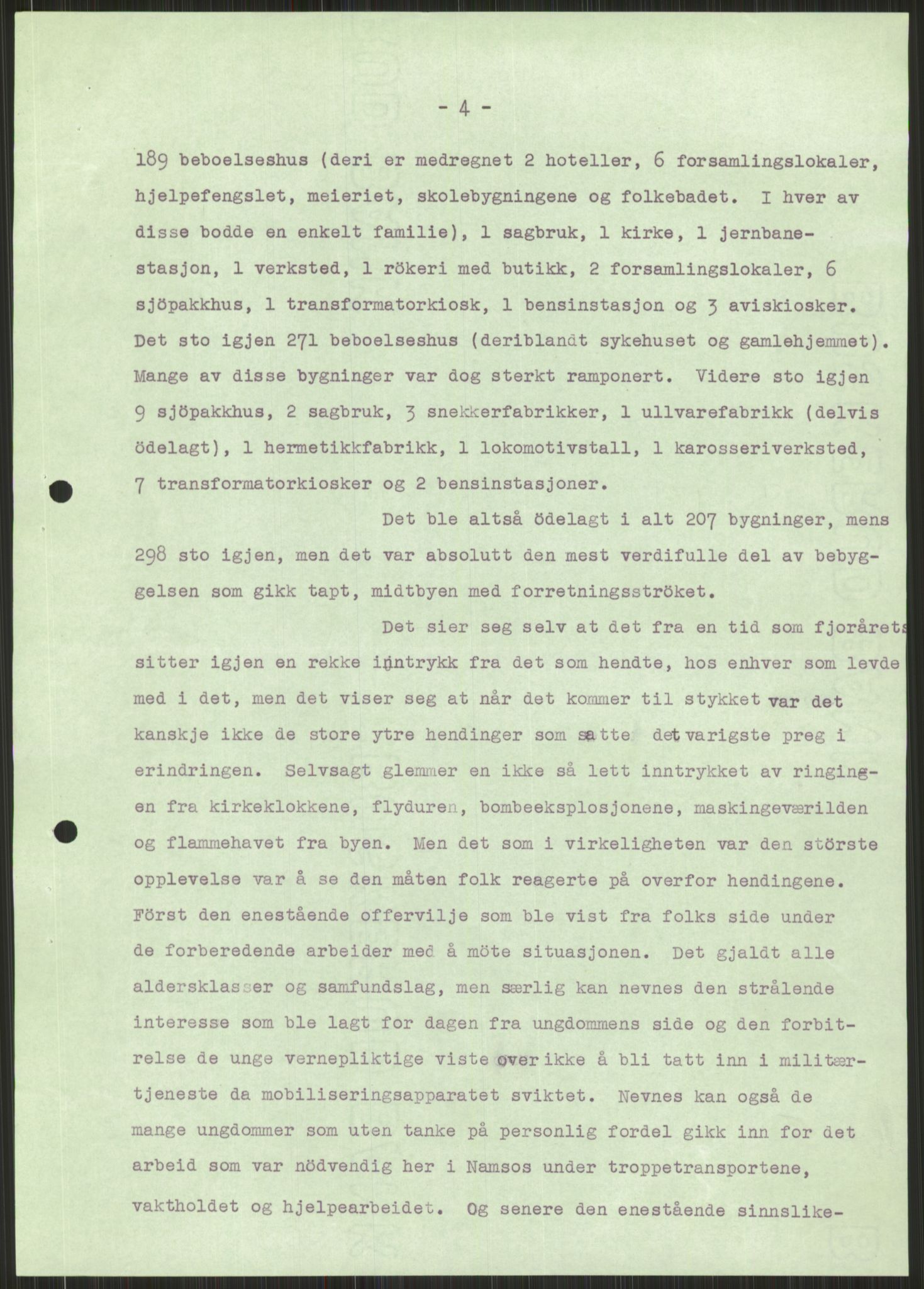 Forsvaret, Forsvarets krigshistoriske avdeling, AV/RA-RAFA-2017/Y/Ya/L0016: II-C-11-31 - Fylkesmenn.  Rapporter om krigsbegivenhetene 1940., 1940, p. 519