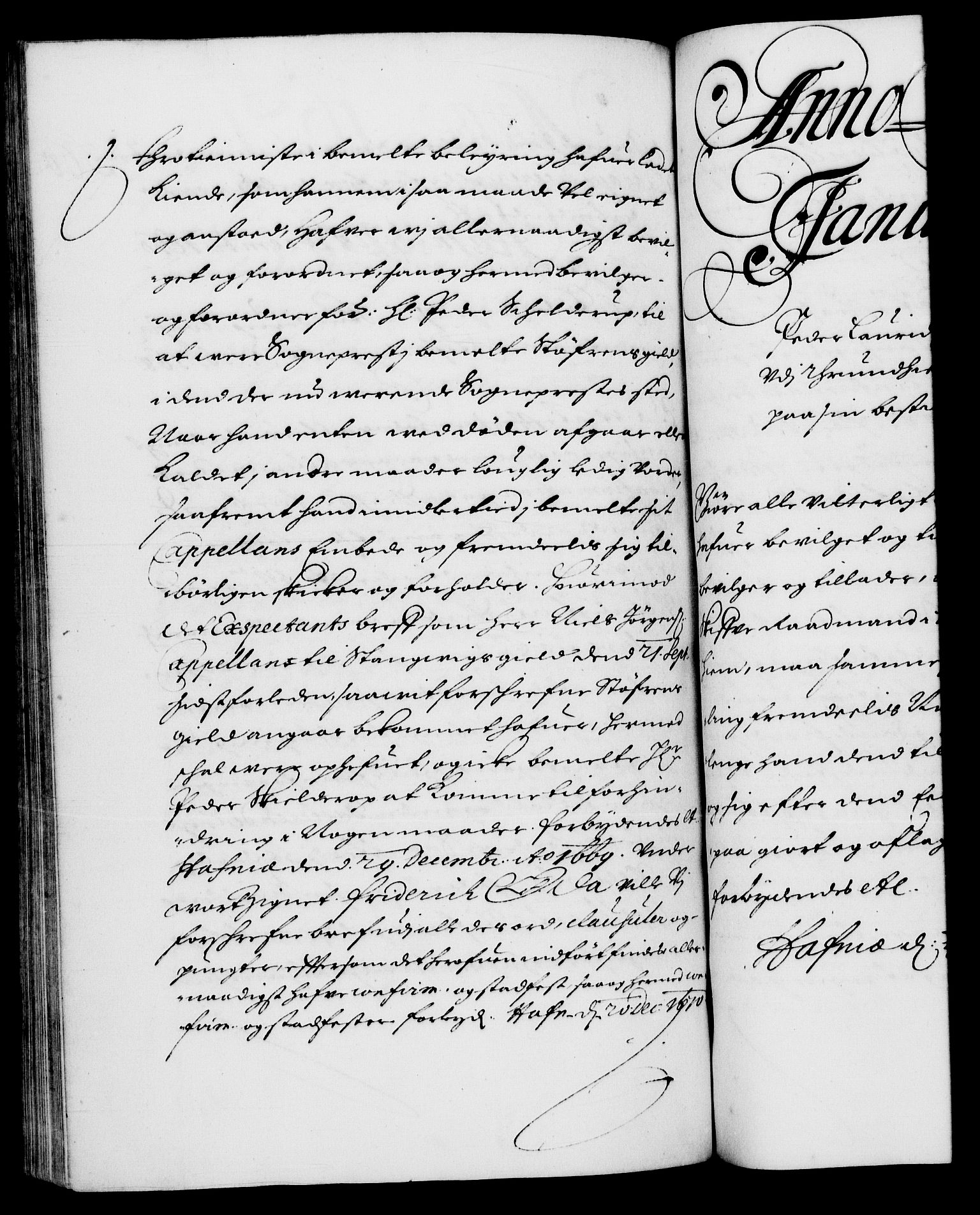 Danske Kanselli 1572-1799, RA/EA-3023/F/Fc/Fca/Fcaa/L0011: Norske registre (mikrofilm), 1670-1673, p. 360b