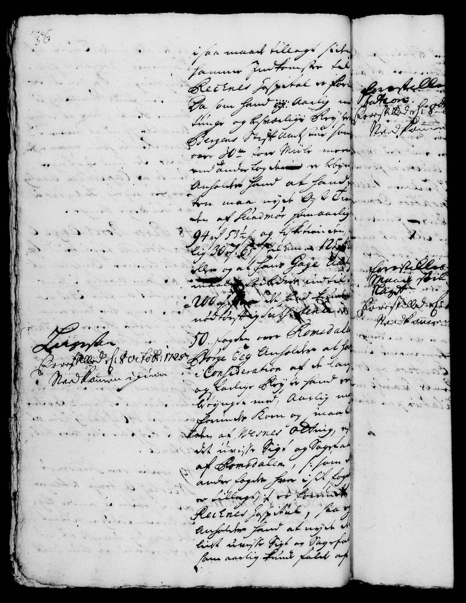 Rentekammeret, Kammerkanselliet, RA/EA-3111/G/Gh/Gha/L0008: Norsk ekstraktmemorialprotokoll (merket RK 53.53), 1725-1726, p. 56