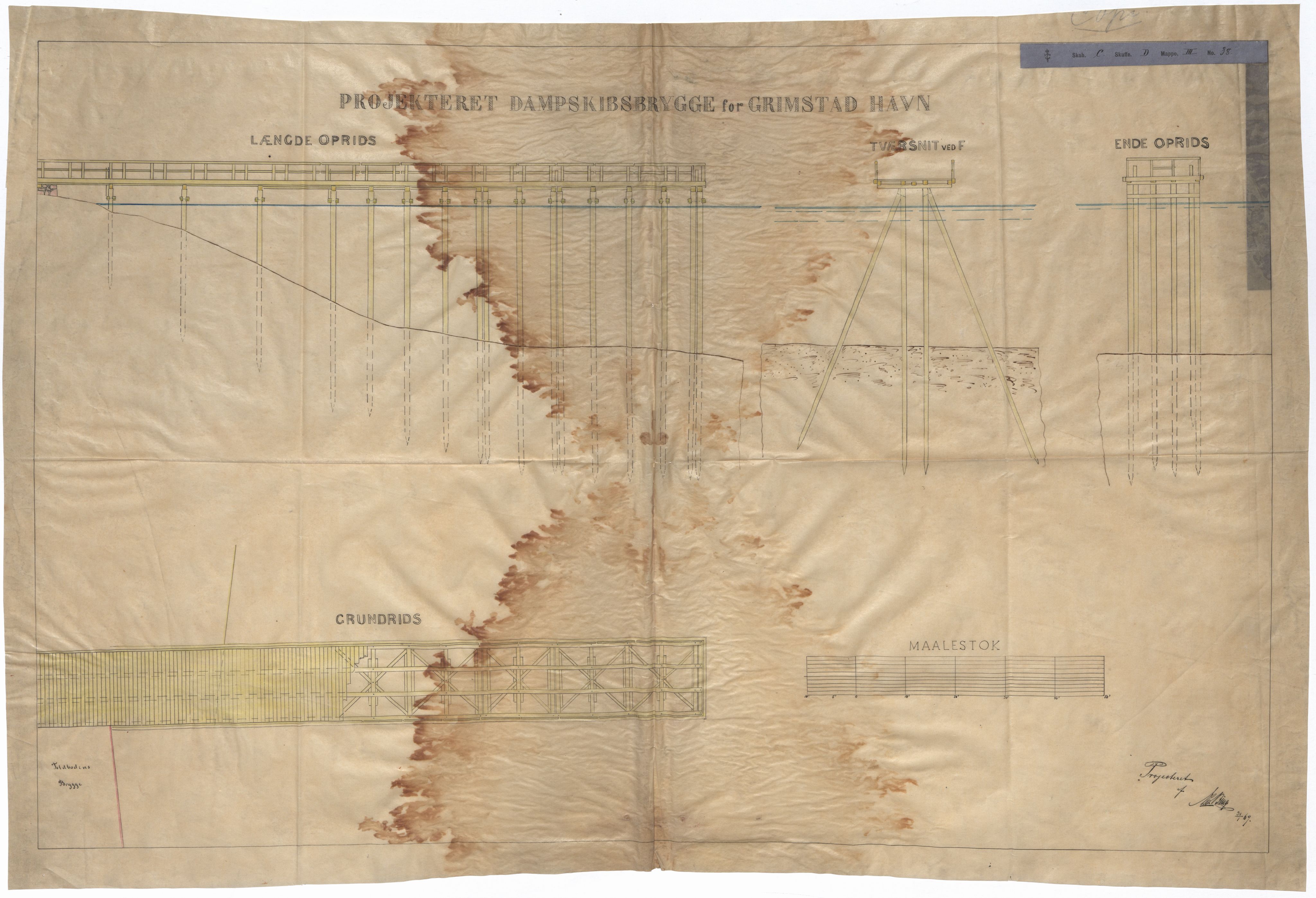 Havnedirektoratet, AV/RA-S-1604/2/T/Tg/Tg08, 1816-1909, p. 1