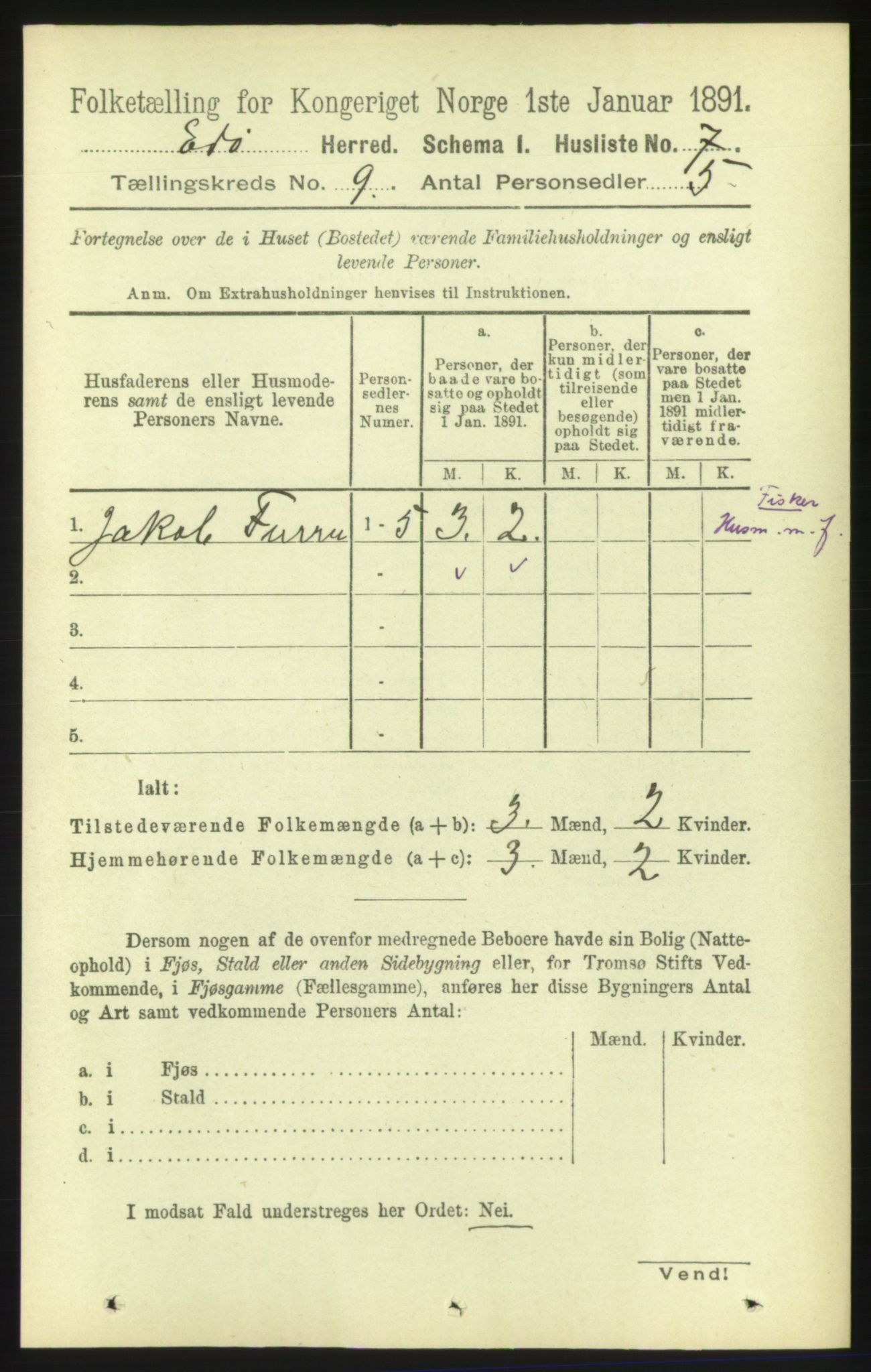 RA, 1891 census for 1573 Edøy, 1891, p. 2274