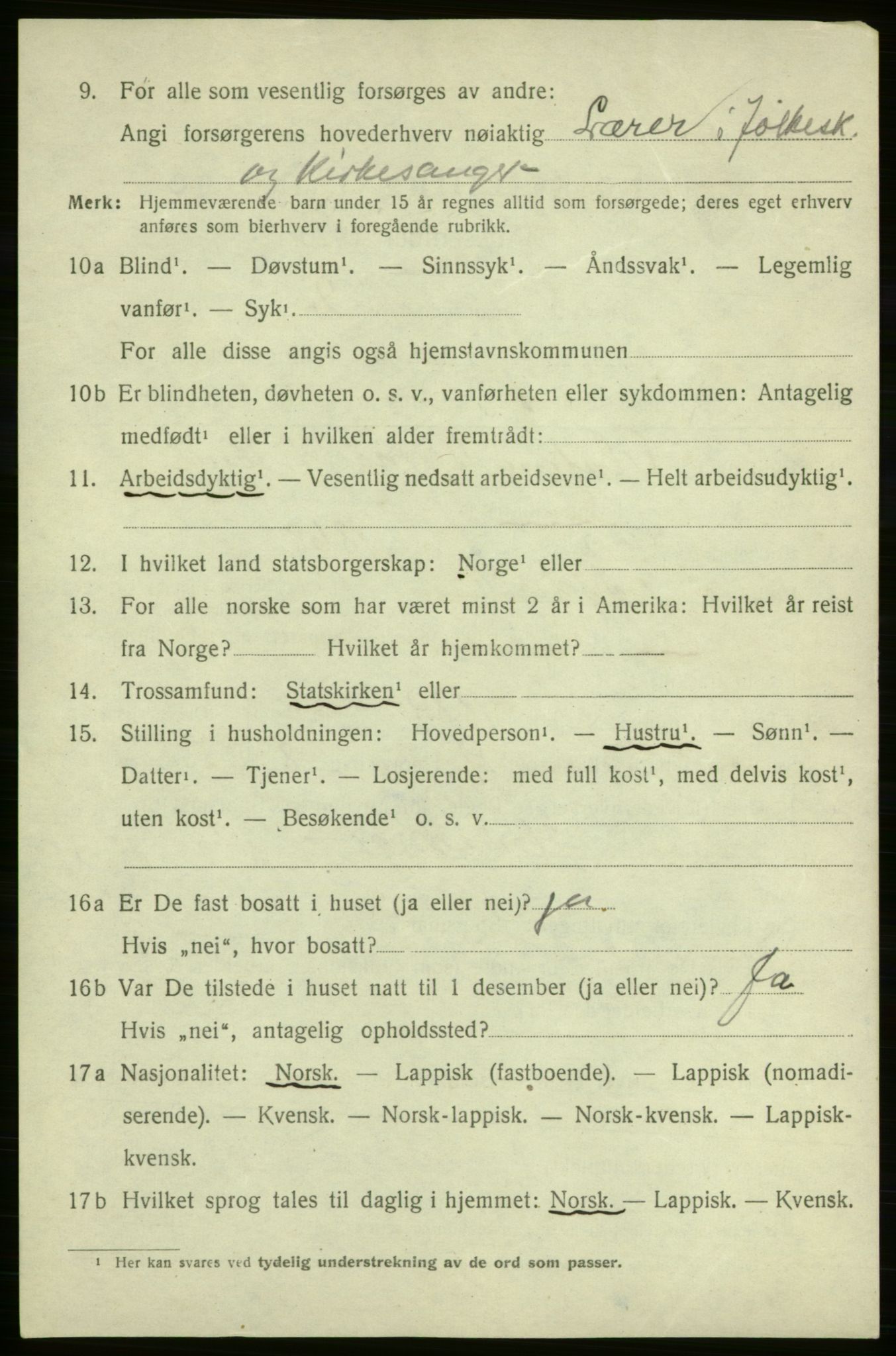 SATØ, 1920 census for Måsøy, 1920, p. 1807