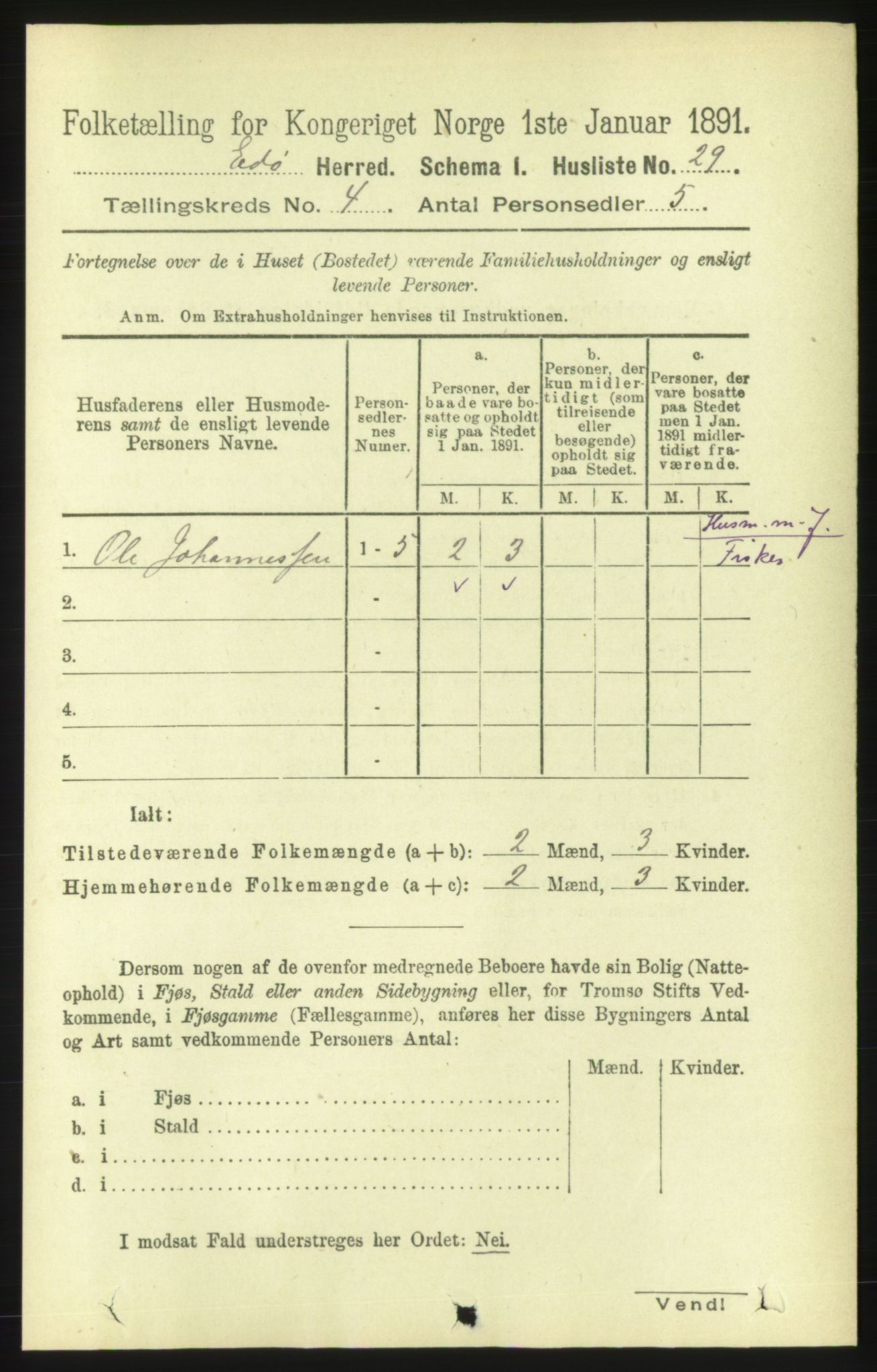 RA, 1891 census for 1573 Edøy, 1891, p. 946