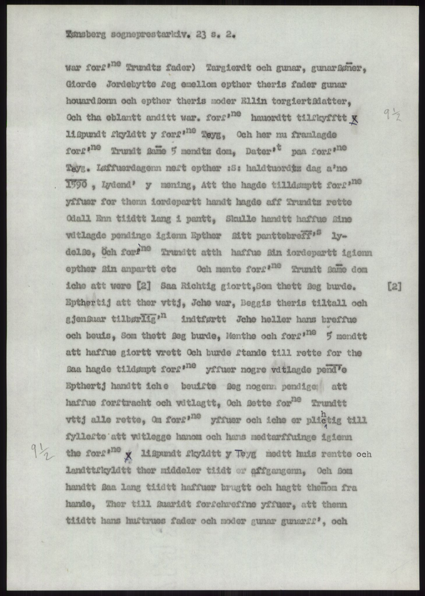 Samlinger til kildeutgivelse, Diplomavskriftsamlingen, RA/EA-4053/H/Ha, p. 1038