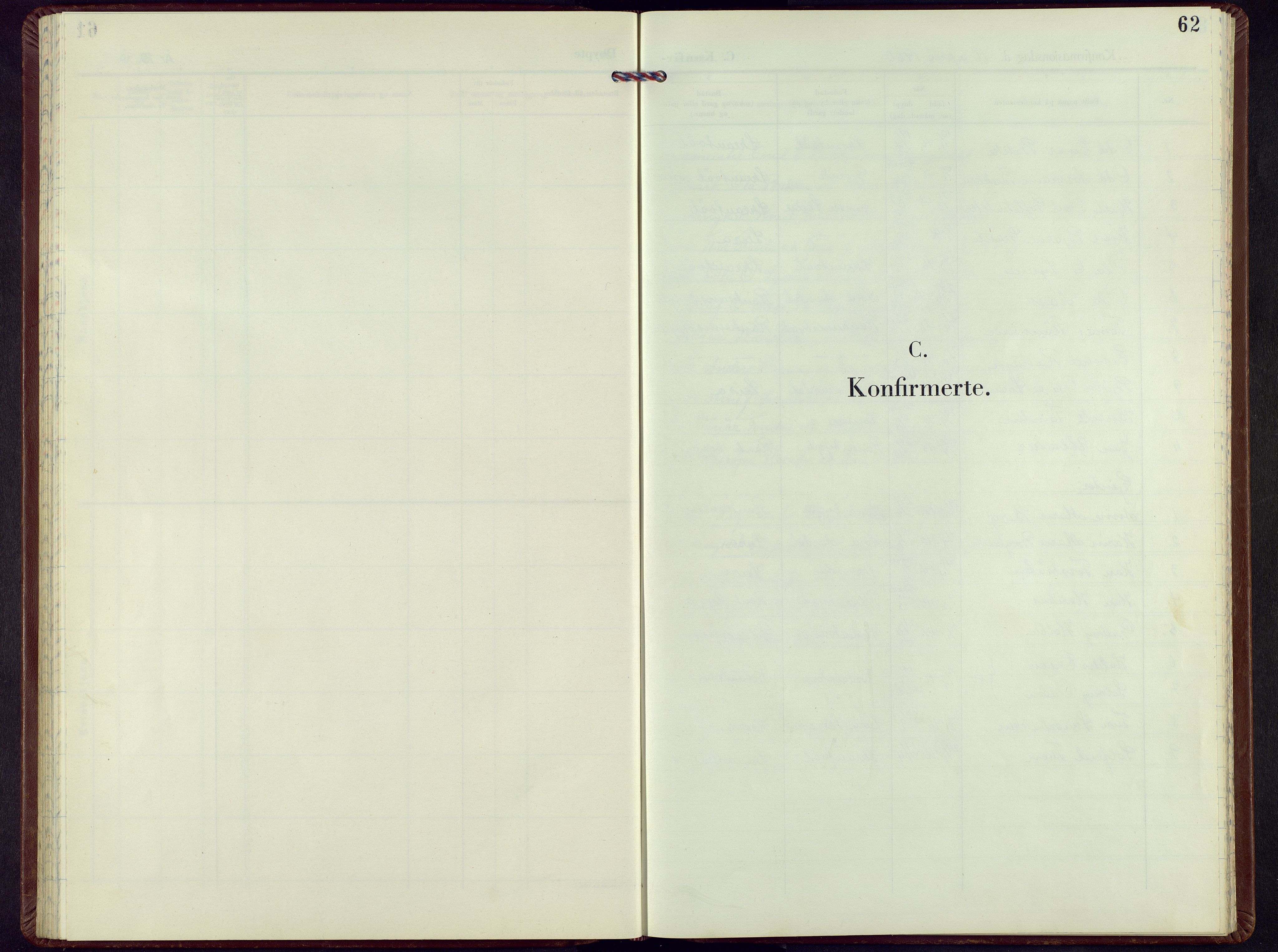 Nord-Aurdal prestekontor, SAH/PREST-132/H/Ha/Hab/L0021: Parish register (copy) no. 21, 1960-1979, p. 61b-62a