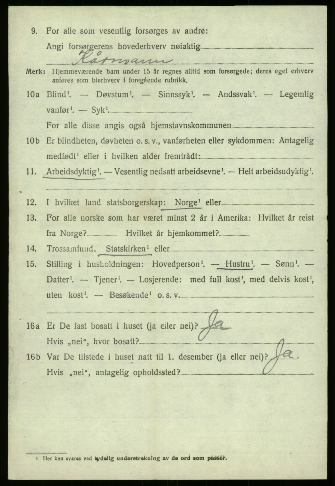 SAB, 1920 census for Davik, 1920, p. 1800