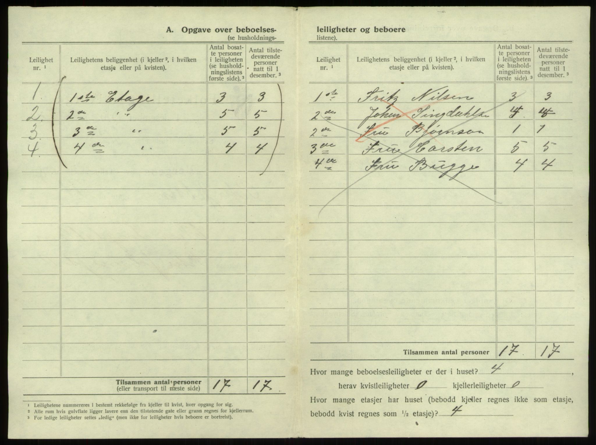 SAB, 1920 census for Bergen, 1920, p. 6342