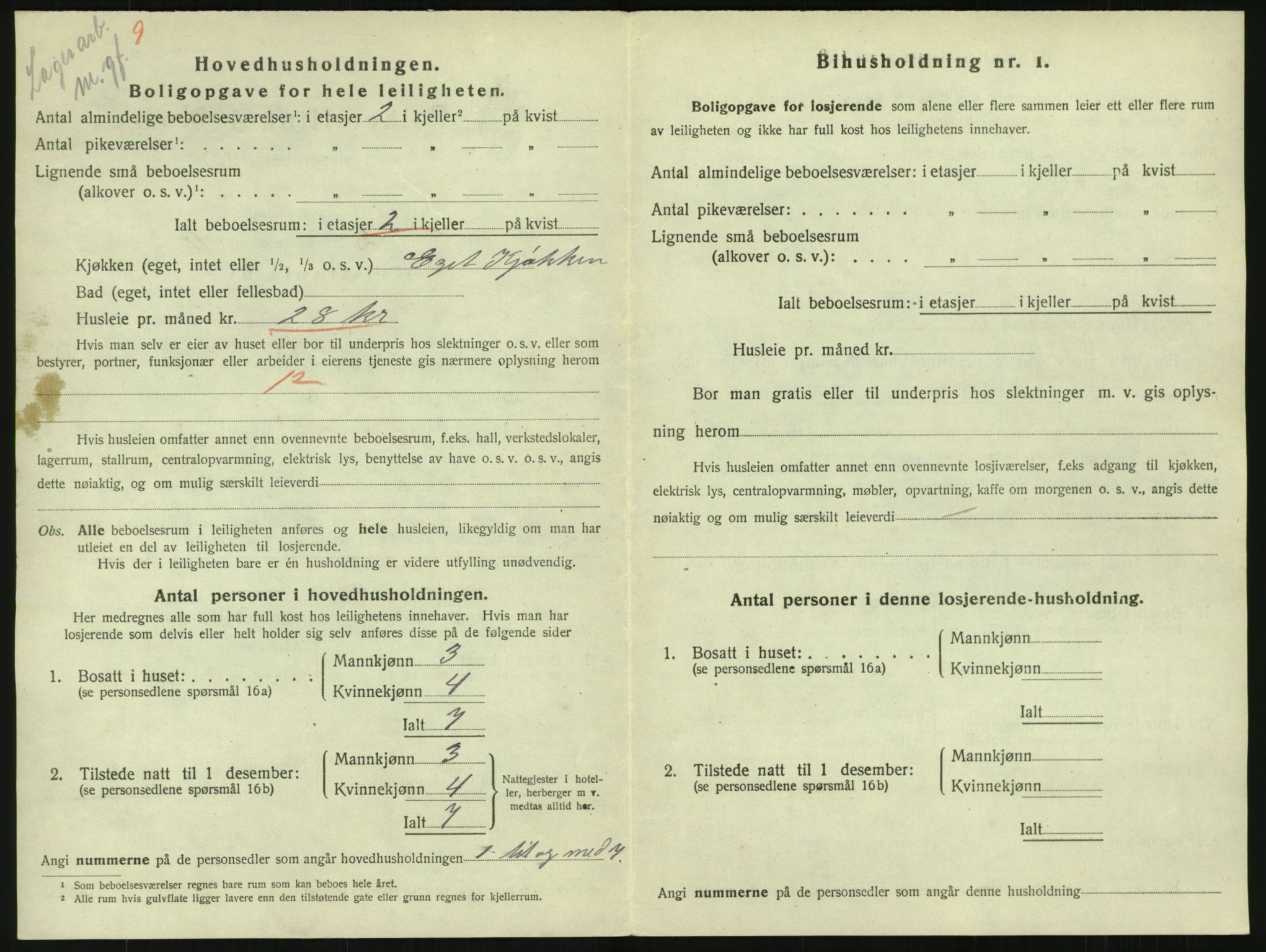 SAO, 1920 census for Kristiania, 1920, p. 39161