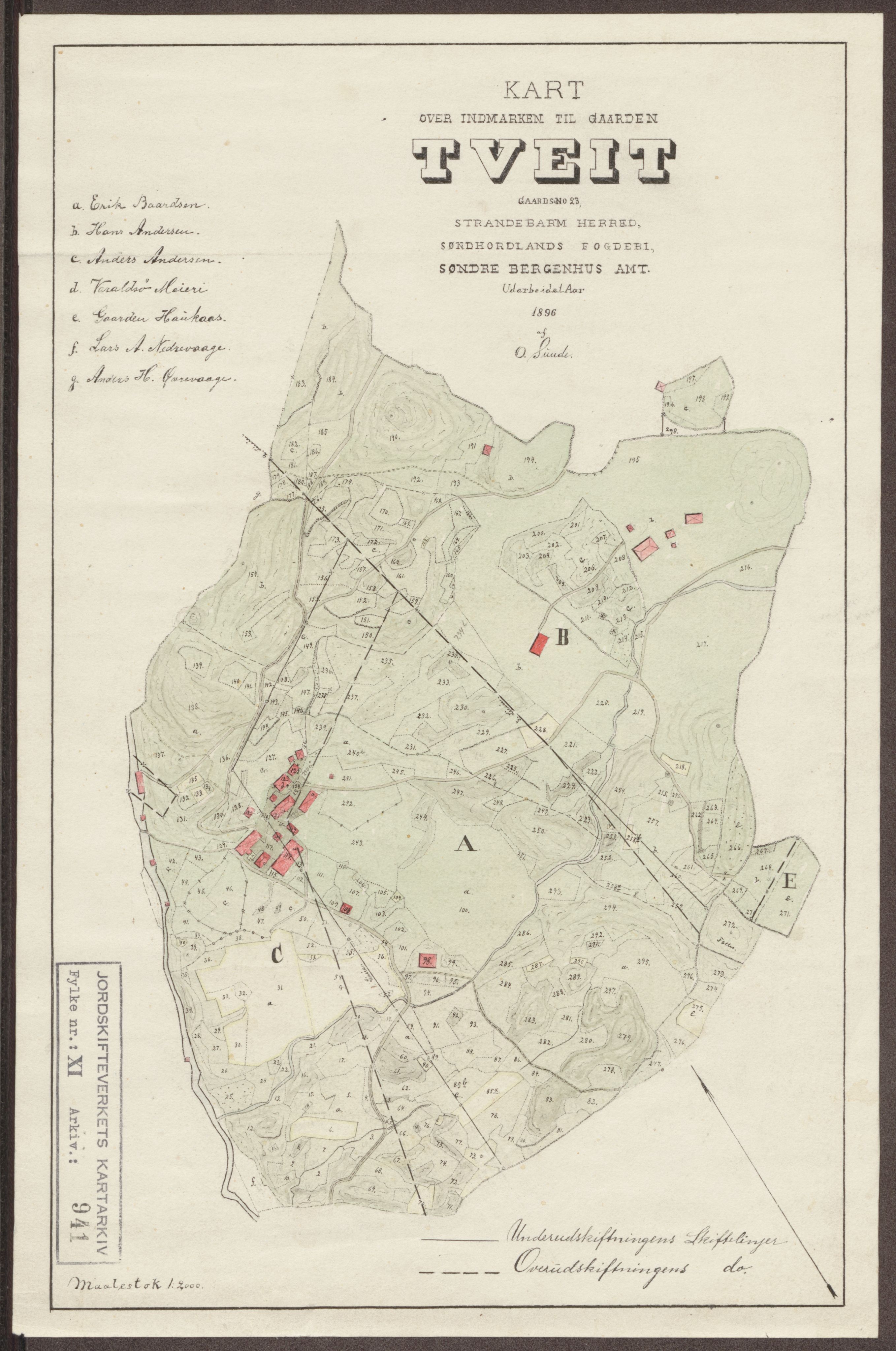 Jordskifteverkets kartarkiv, AV/RA-S-3929/T, 1859-1988, p. 1086