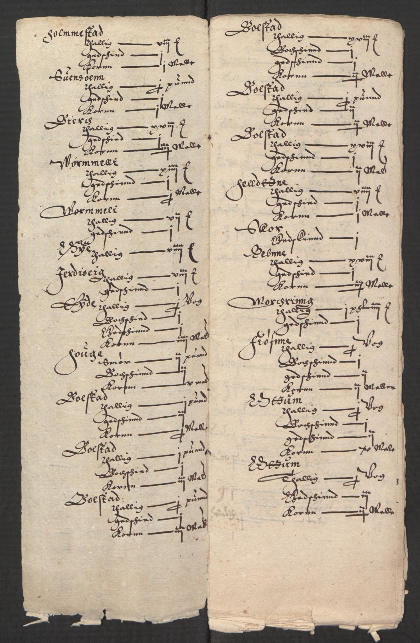 Stattholderembetet 1572-1771, AV/RA-EA-2870/Ek/L0003/0001: Jordebøker til utlikning av garnisonsskatt 1624-1626: / Jordebøker for Bergenhus len, 1624-1625, p. 185