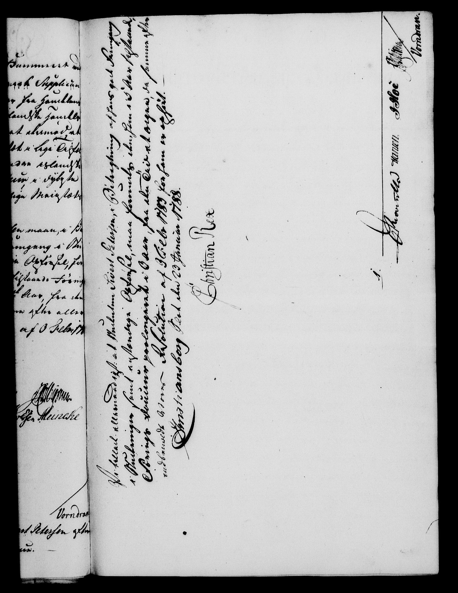 Rentekammeret, Kammerkanselliet, RA/EA-3111/G/Gf/Gfa/L0070: Norsk relasjons- og resolusjonsprotokoll (merket RK 52.70), 1788, p. 47