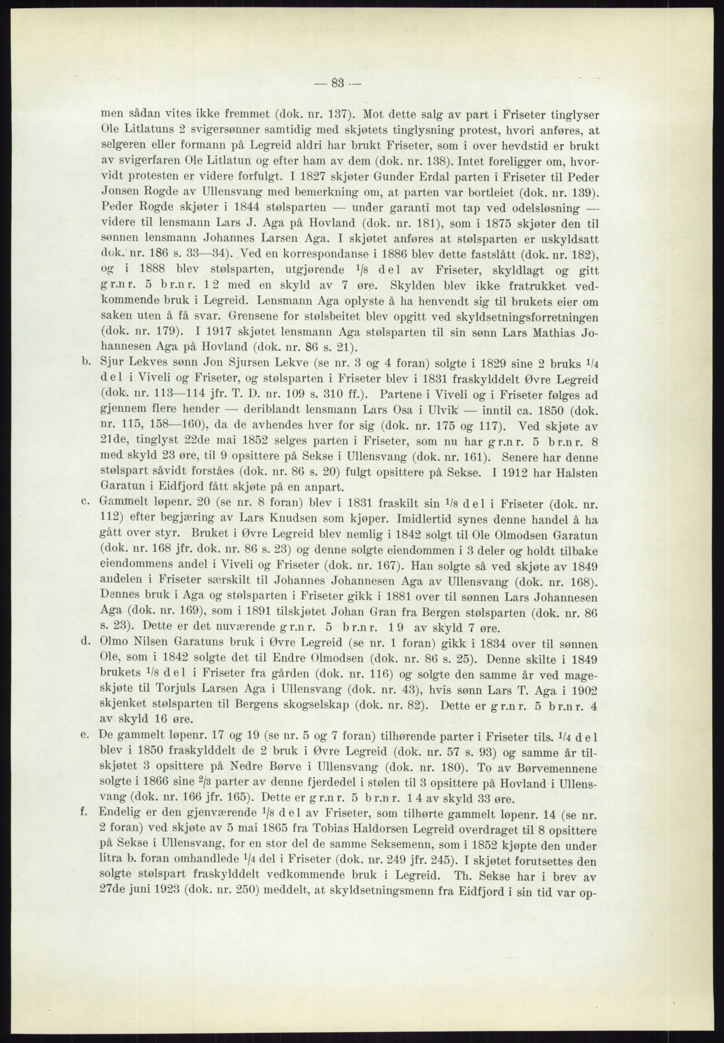 Høyfjellskommisjonen, AV/RA-S-1546/X/Xa/L0001: Nr. 1-33, 1909-1953, p. 689