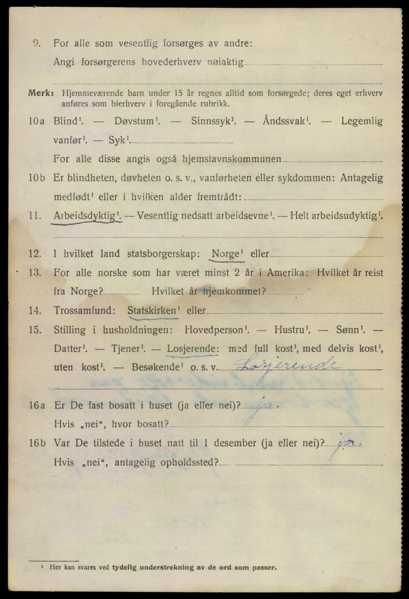 SAO, 1920 census for Kristiania, 1920, p. 510072