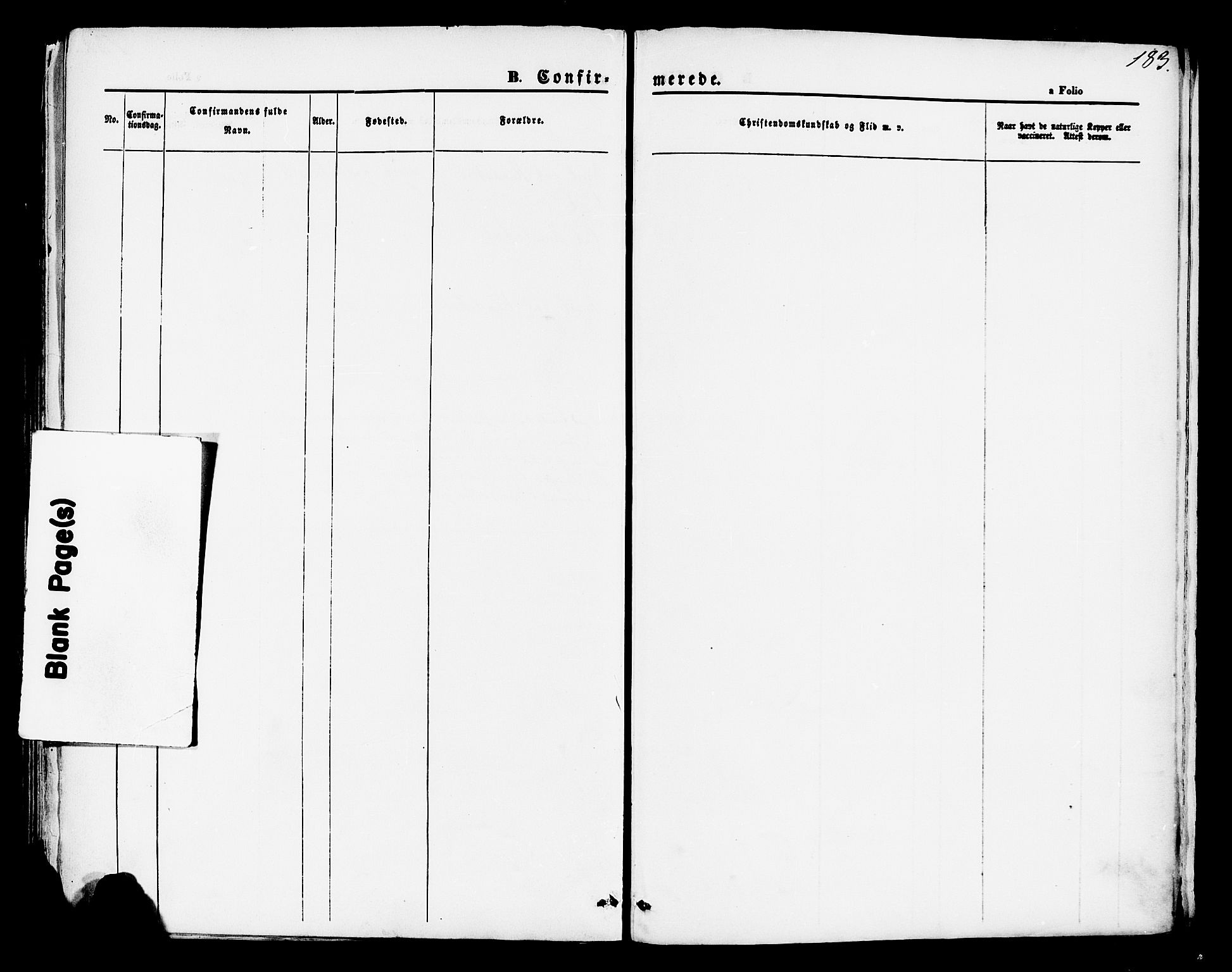 Hetland sokneprestkontor, SAST/A-101826/30/30BA/L0004: Parish register (official) no. A 4, 1862-1881, p. 183