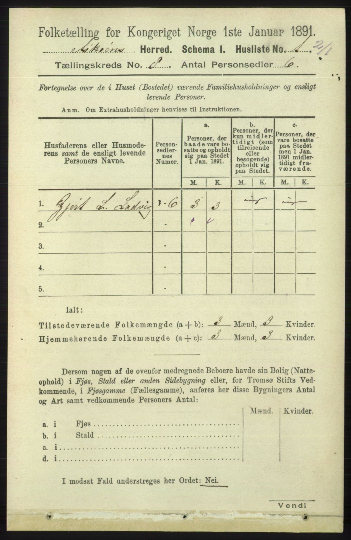 RA, 1891 census for 1247 Askøy, 1891, p. 5319