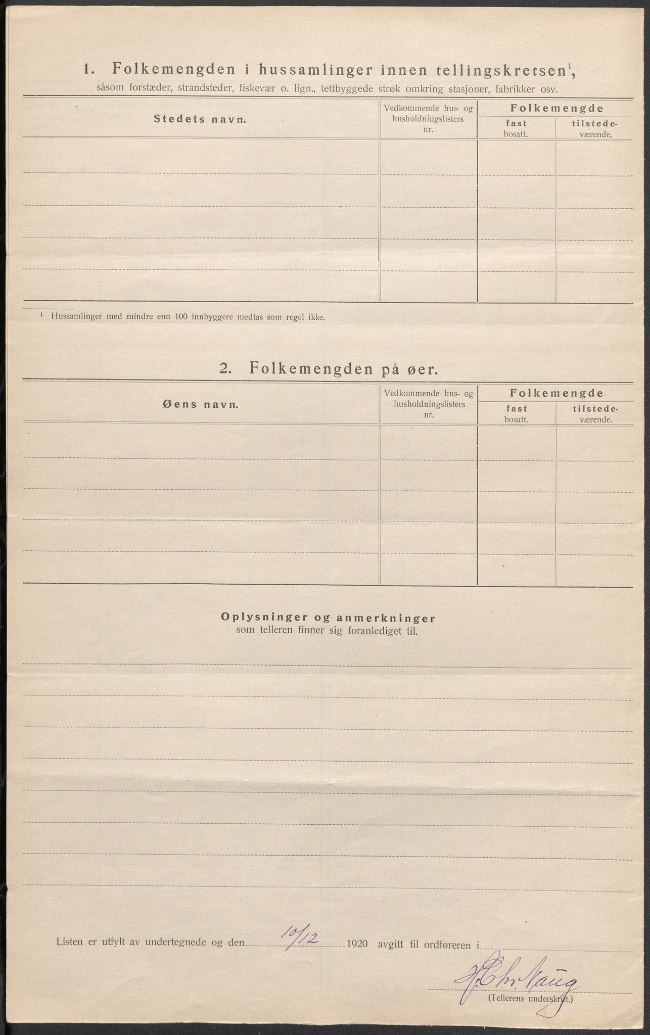 SAKO, 1920 census for Lardal, 1920, p. 13