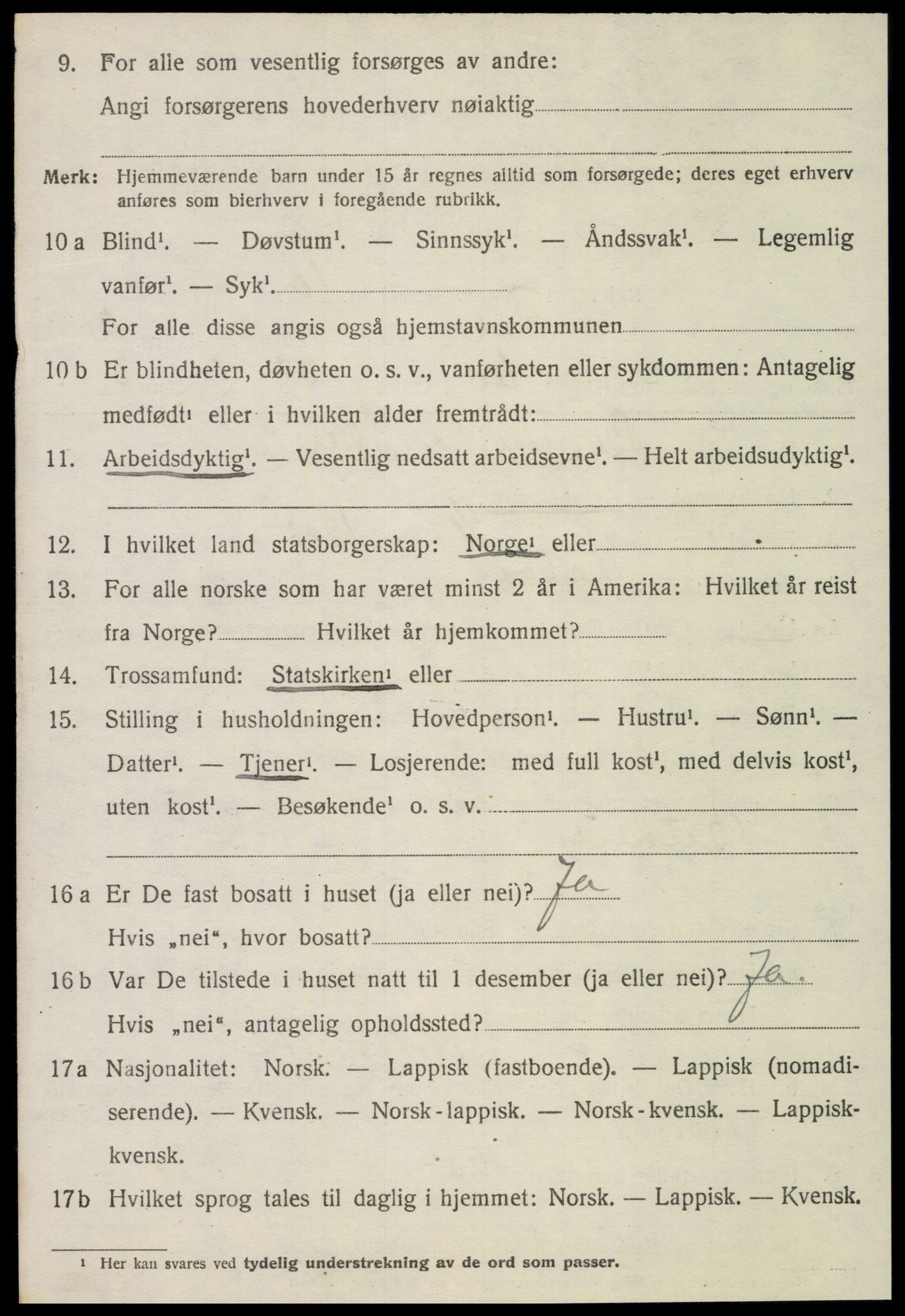 SAT, 1920 census for Frol, 1920, p. 2992