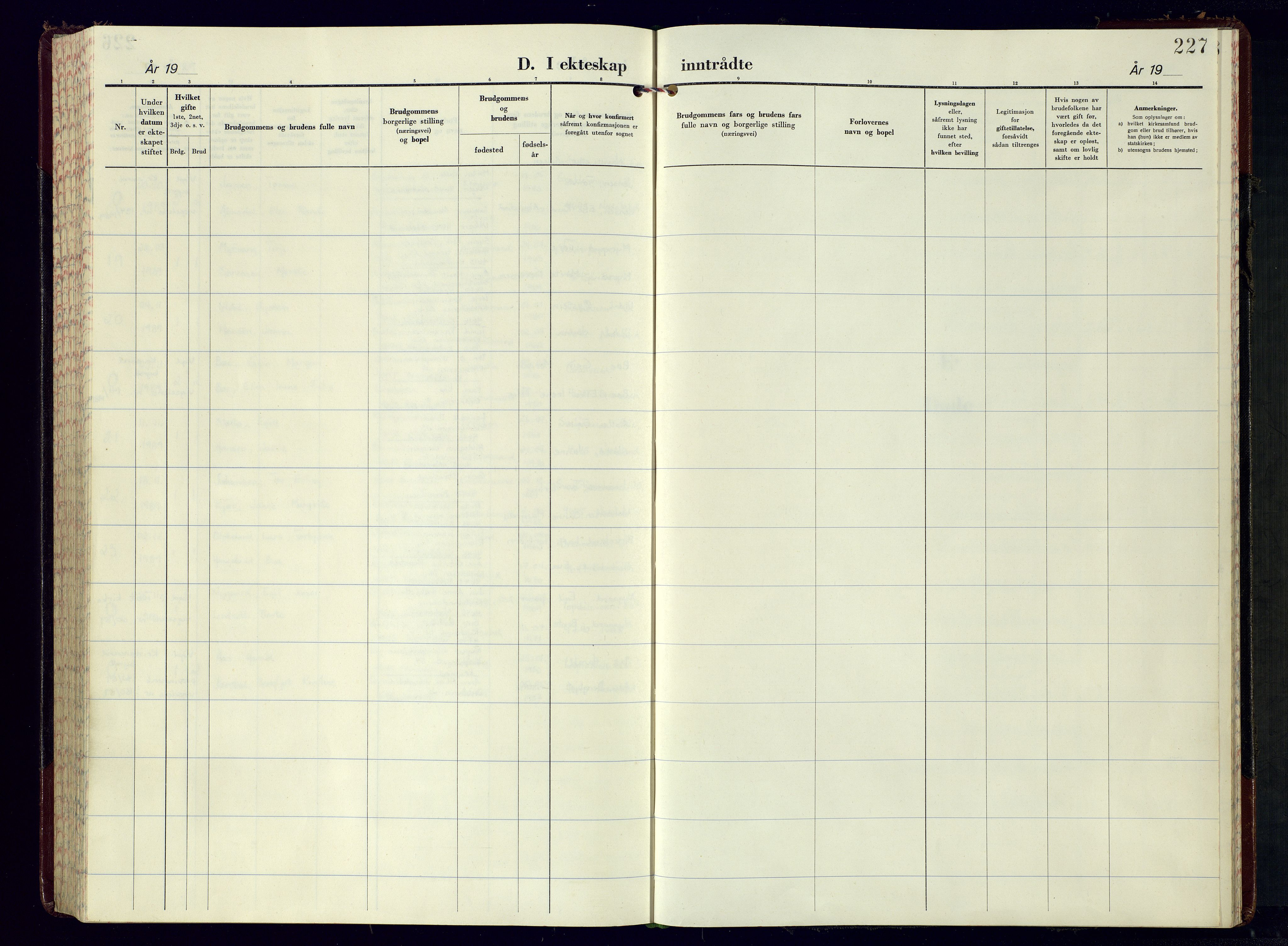 Søgne sokneprestkontor, AV/SAK-1111-0037/F/Fa/Faa/L0006: Parish register (official) no. A-6, 1971-1989, p. 227