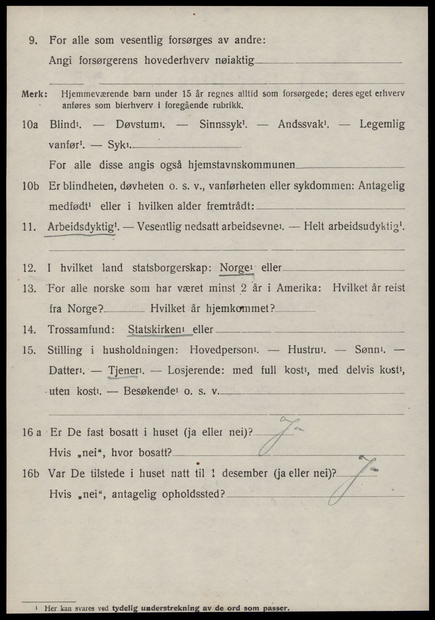 SAT, 1920 census for Surnadal, 1920, p. 3532