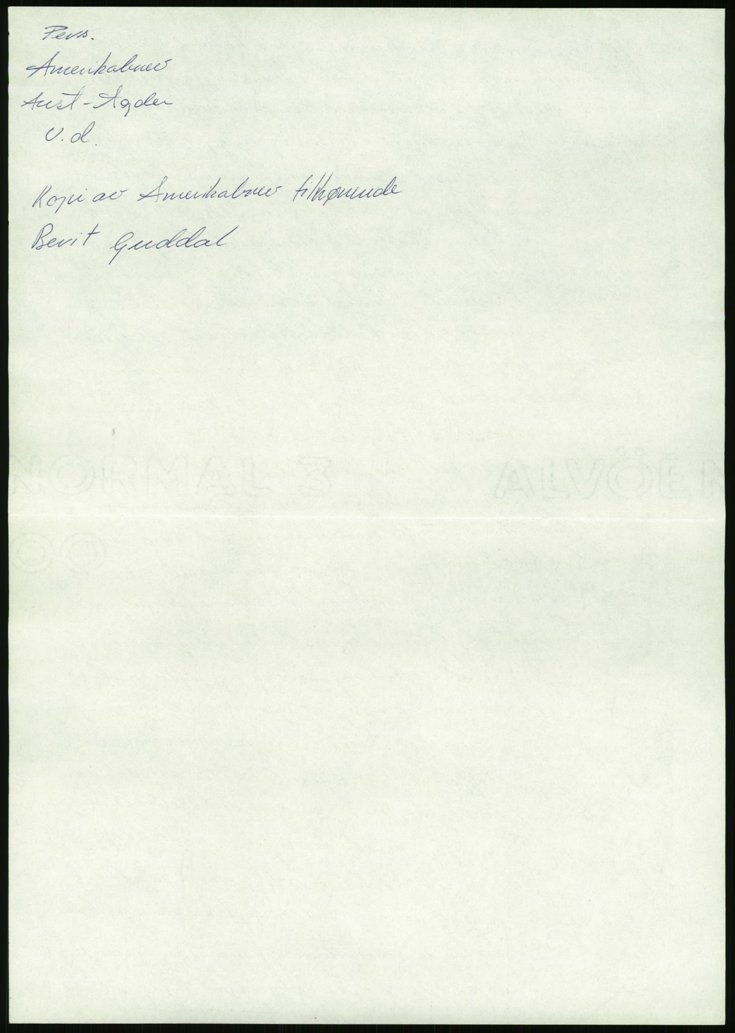 Samlinger til kildeutgivelse, Amerikabrevene, AV/RA-EA-4057/F/L0026: Innlån fra Aust-Agder: Aust-Agder-Arkivet - Erickson, 1838-1914, p. 298