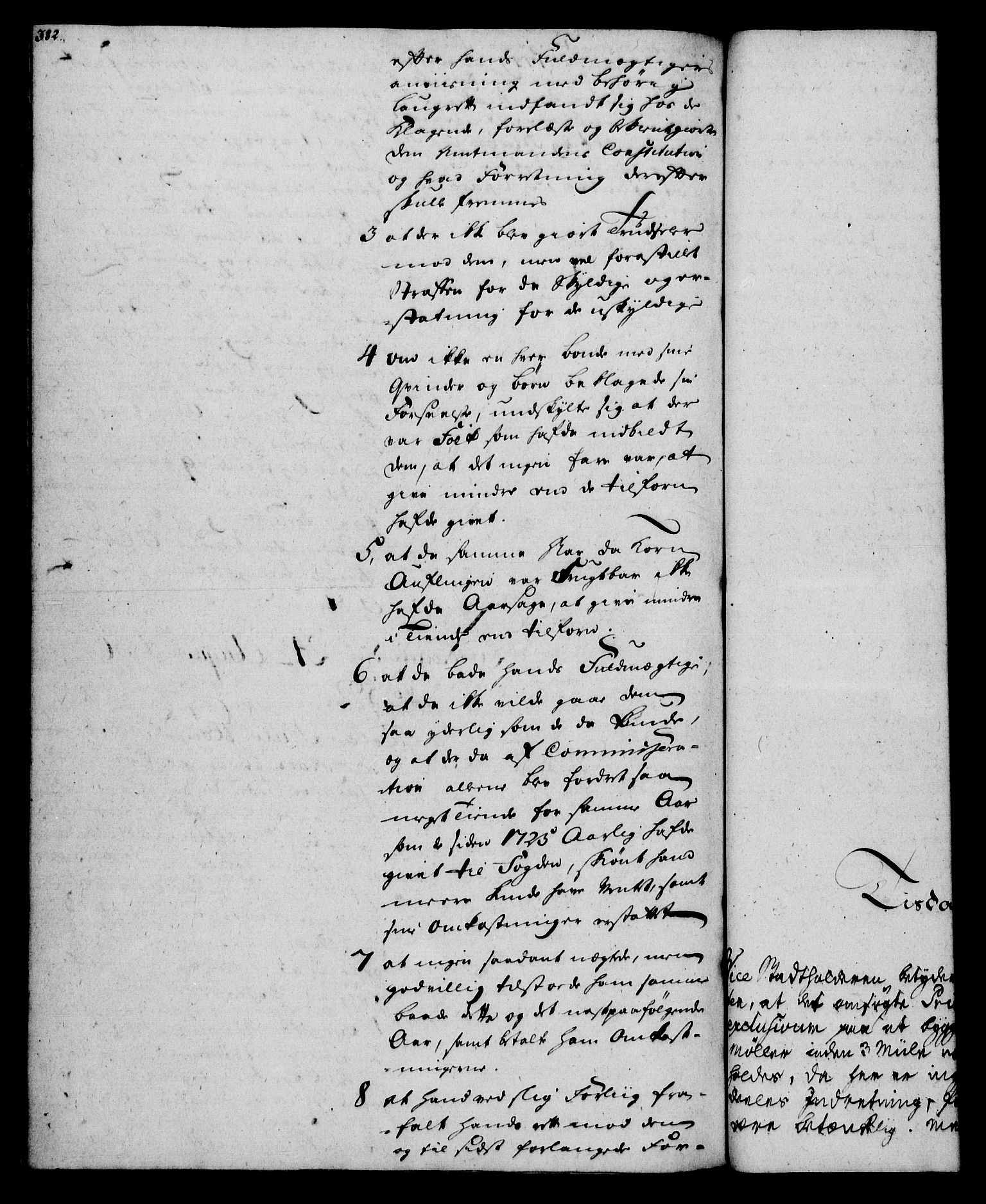 Rentekammeret, Kammerkanselliet, RA/EA-3111/G/Gh/Gha/L0033: Norsk ekstraktmemorialprotokoll (merket RK 53.78), 1755-1756, p. 382