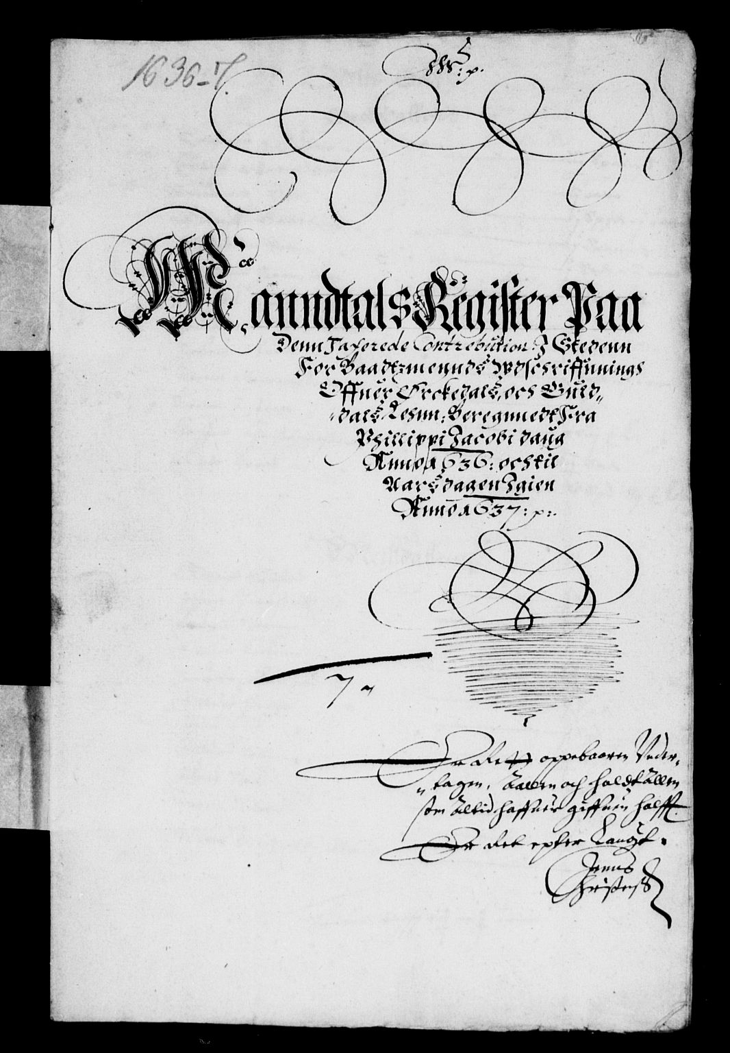 Rentekammeret inntil 1814, Reviderte regnskaper, Lensregnskaper, AV/RA-EA-5023/R/Rb/Rbw/L0060: Trondheim len, 1636-1638