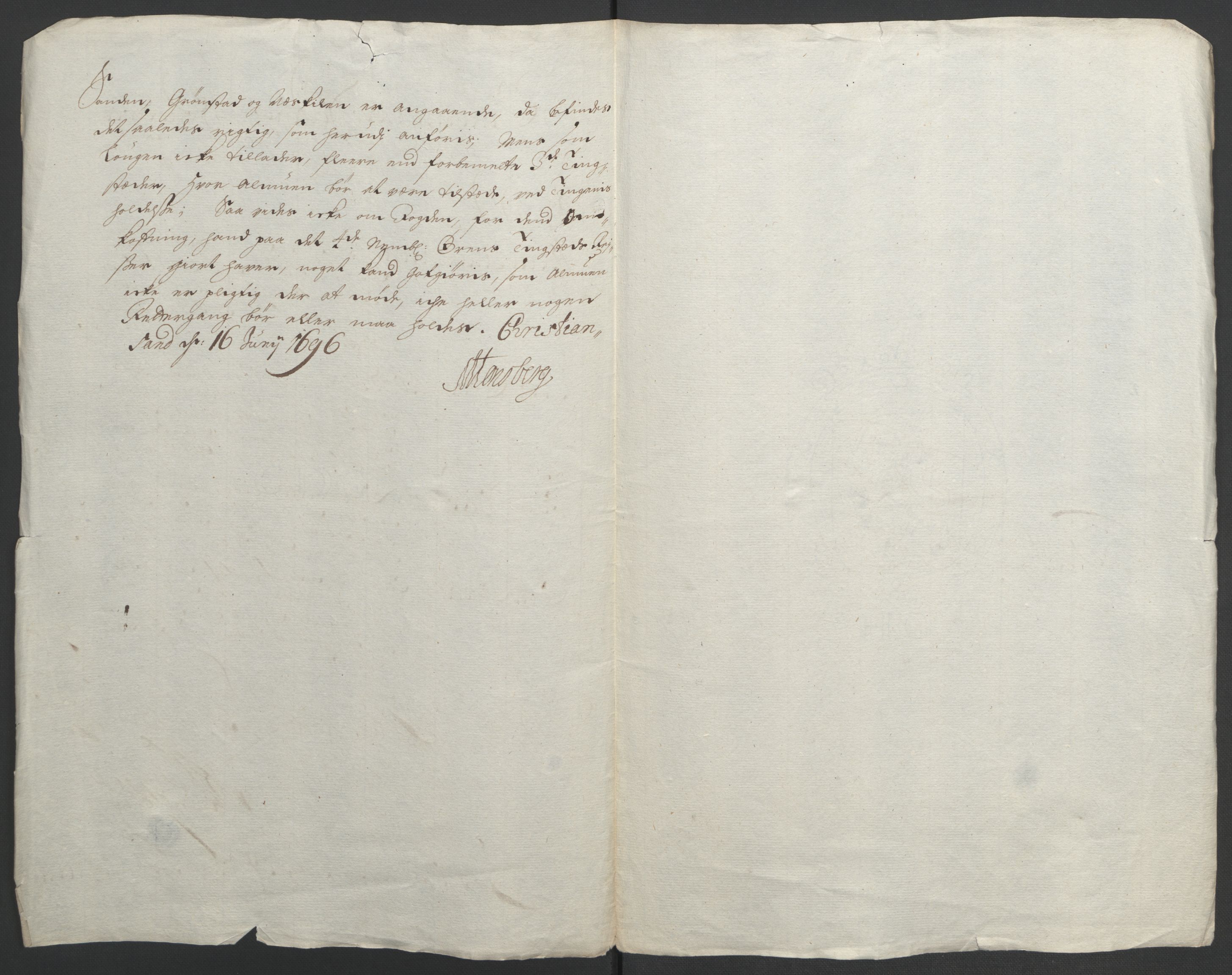 Rentekammeret inntil 1814, Reviderte regnskaper, Fogderegnskap, AV/RA-EA-4092/R39/L2312: Fogderegnskap Nedenes, 1693-1695, p. 330