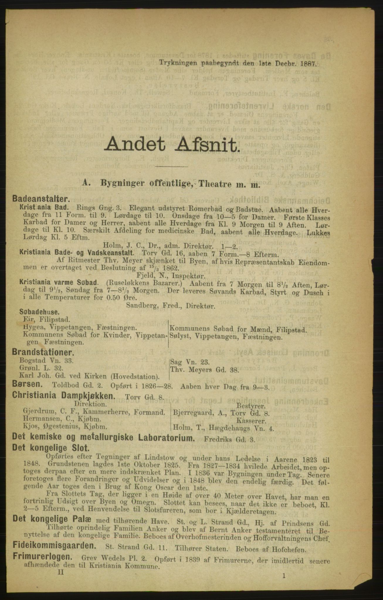 Kristiania/Oslo adressebok, PUBL/-, 1888, p. 65