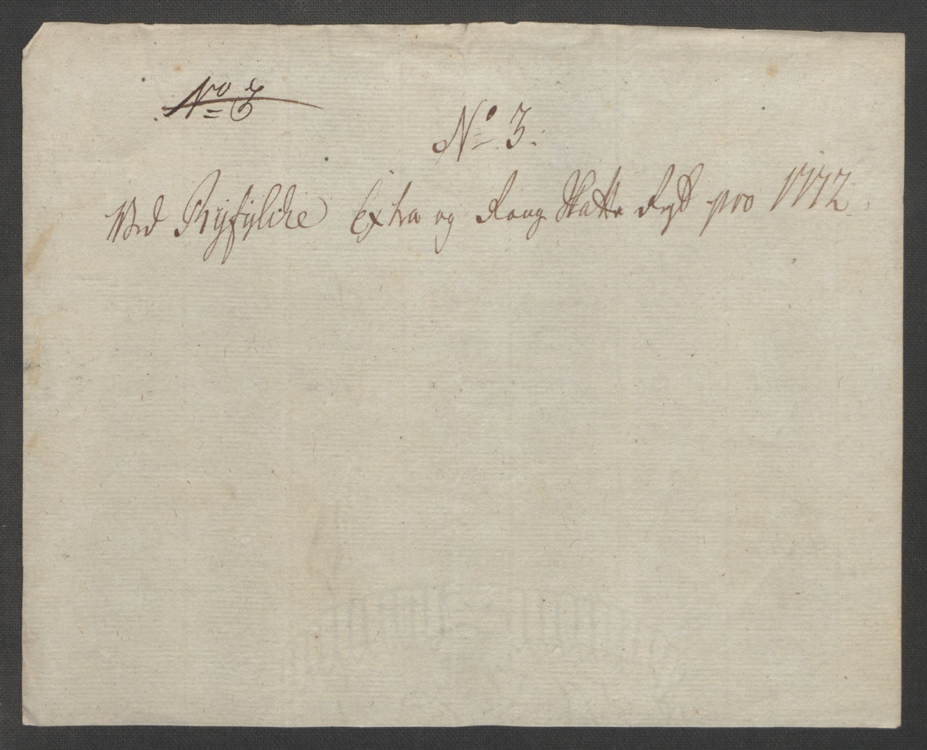 Rentekammeret inntil 1814, Reviderte regnskaper, Fogderegnskap, RA/EA-4092/R47/L2972: Ekstraskatten Ryfylke, 1762-1780, p. 307