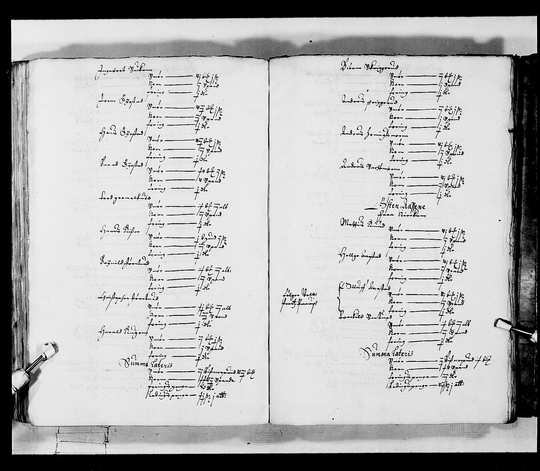 Stattholderembetet 1572-1771, AV/RA-EA-2870/Ek/L0019/0001: Jordebøker 1633-1658 / Jordebøker for Akershus len, 1642, p. 228