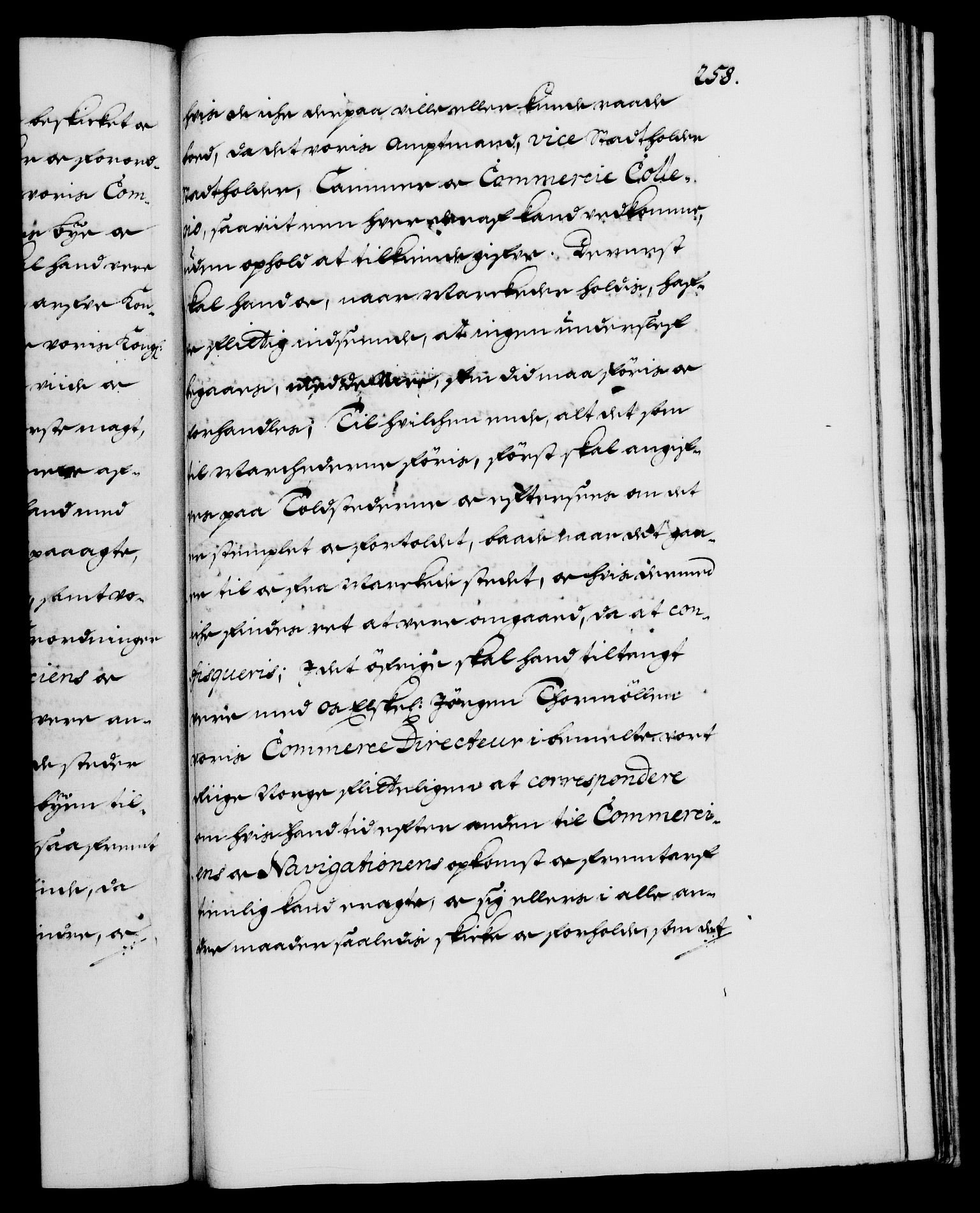 Danske Kanselli 1572-1799, RA/EA-3023/F/Fc/Fca/Fcaa/L0013: Norske registre (mikrofilm), 1681-1684, p. 258a