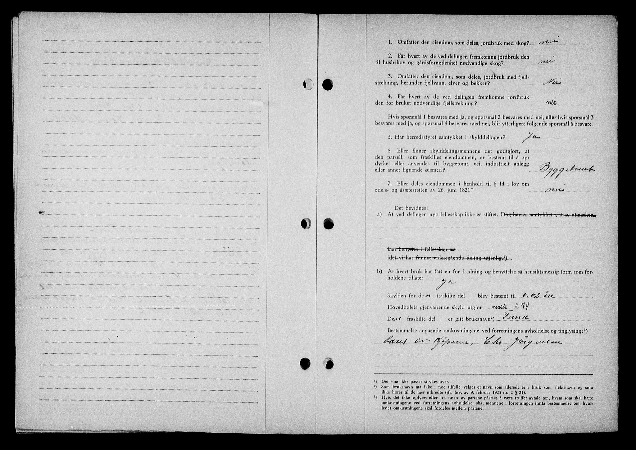 Nedenes sorenskriveri, AV/SAK-1221-0006/G/Gb/Gba/L0050: Mortgage book no. A-IV, 1942-1943, Diary no: : 1168/1942